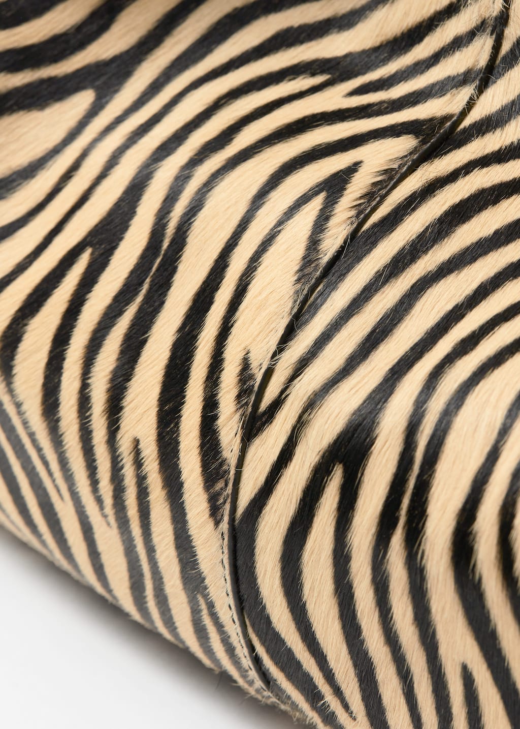 Image of Animal-Print Leather Tote