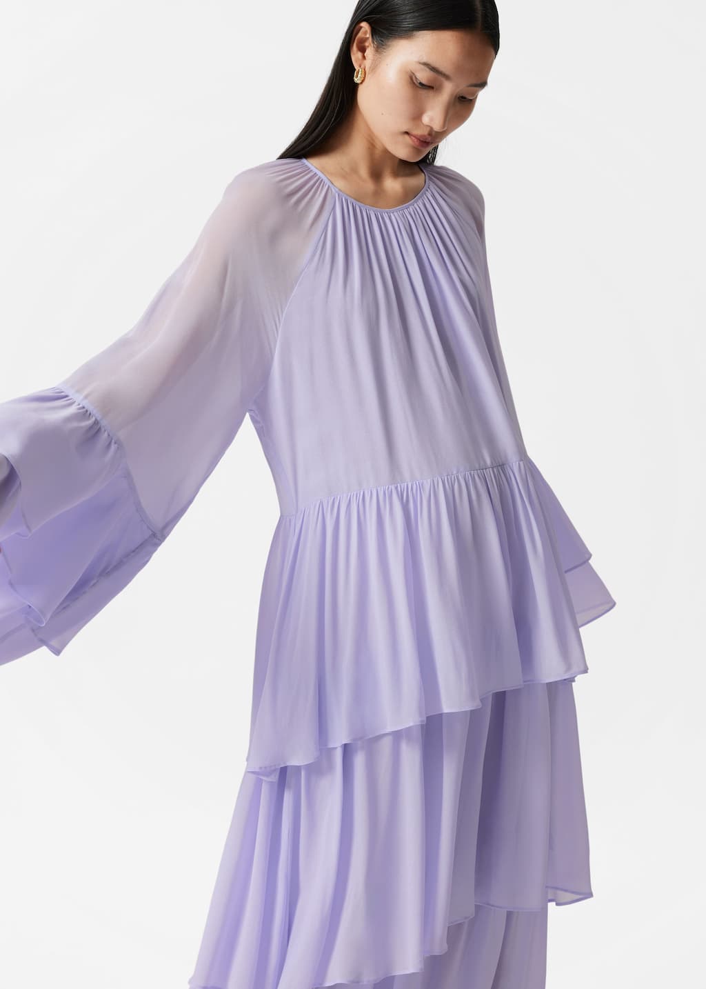 Image of Maxikleid mit Volants