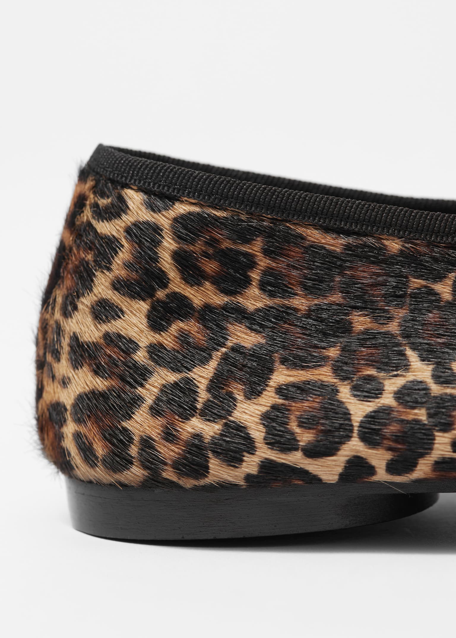 Almond-Toe Ballerina Flats - Λεοπάρ - 6