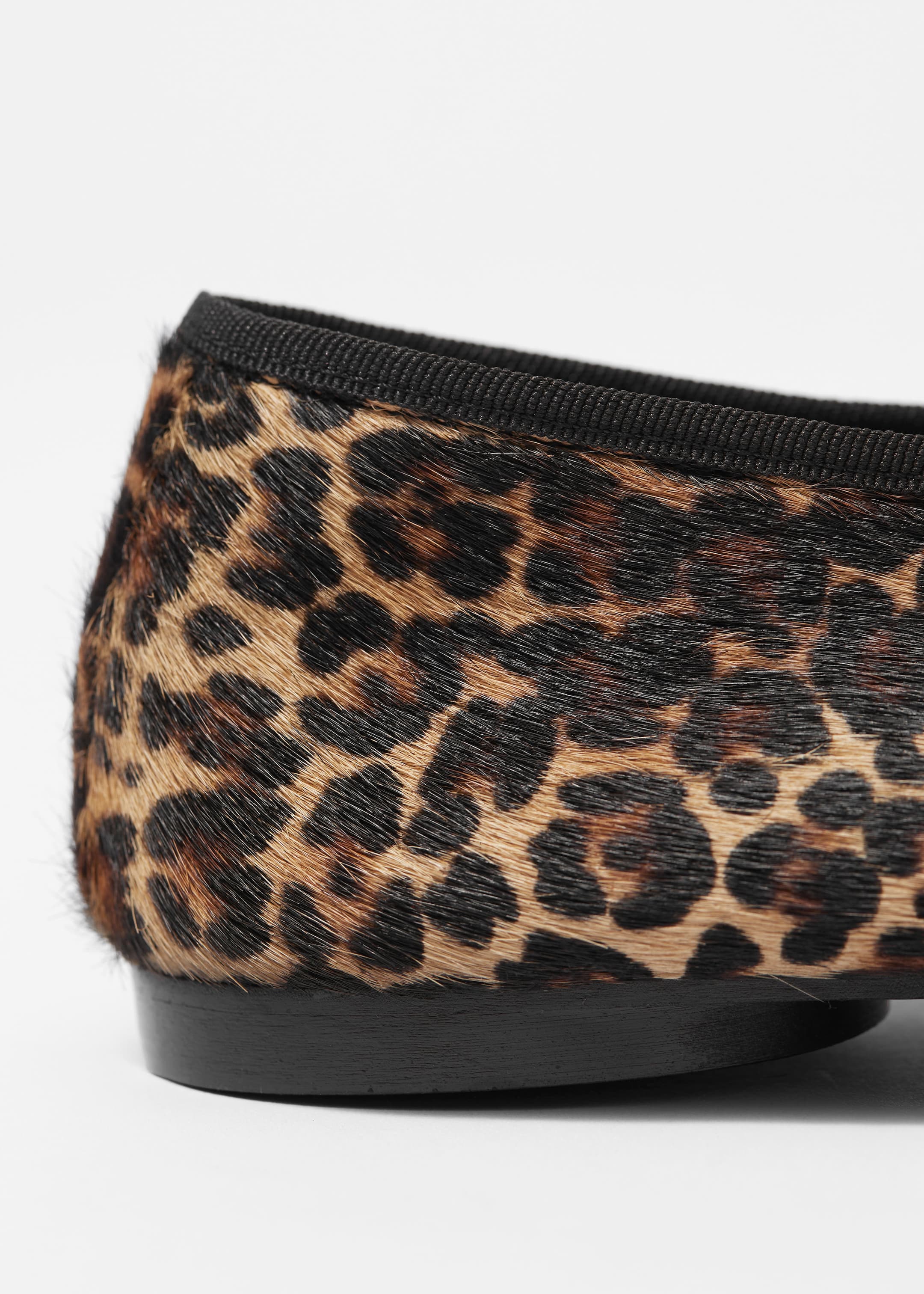 View larger image: Almond-Toe Ballerina Flats - Leopard - Ladies | H&M GB 5