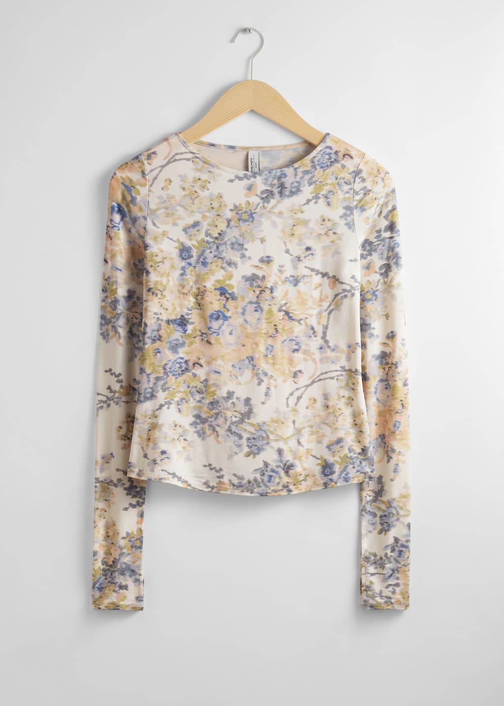 Top estampado slim fit