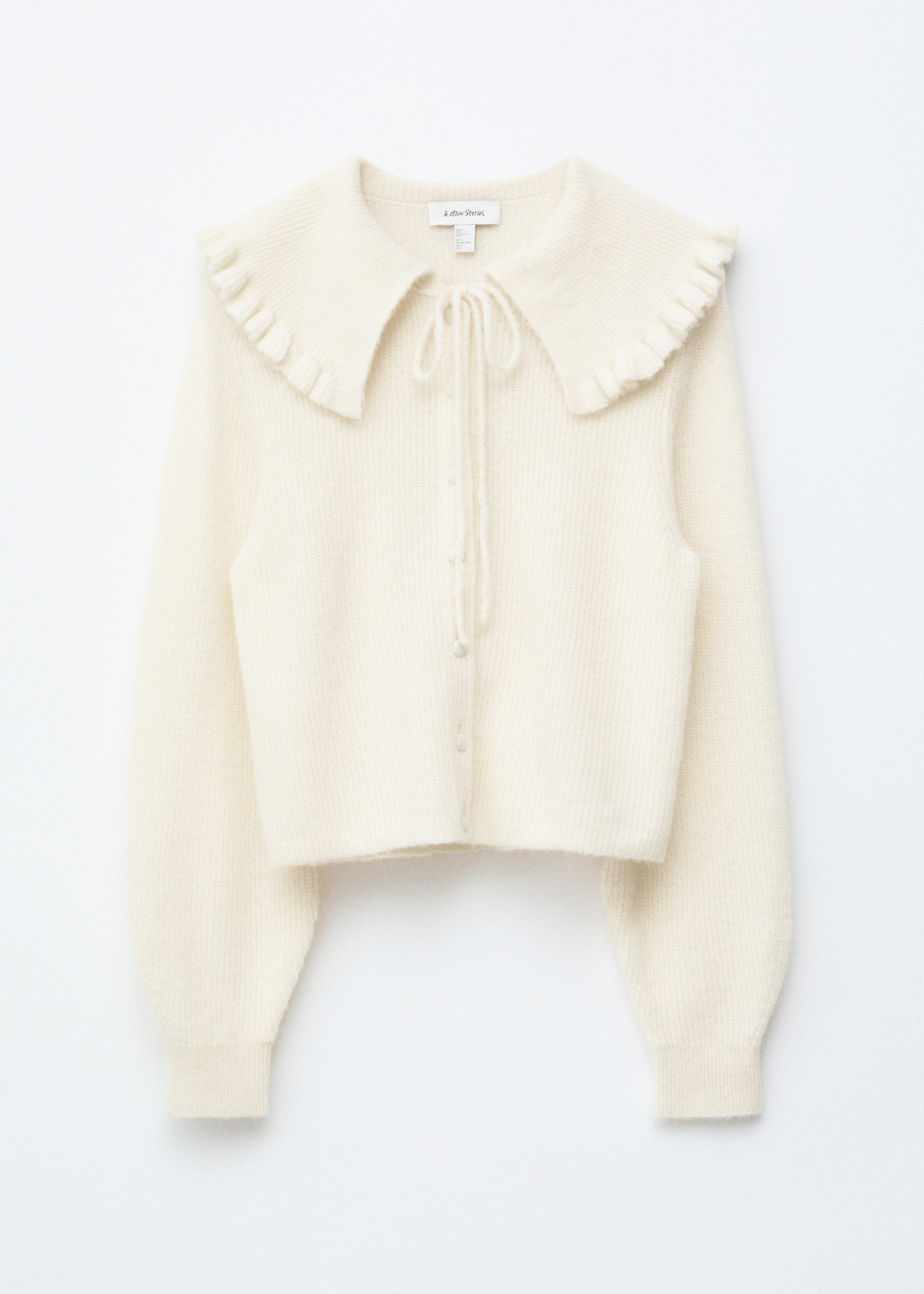 Alpaca-Blend Cardigan