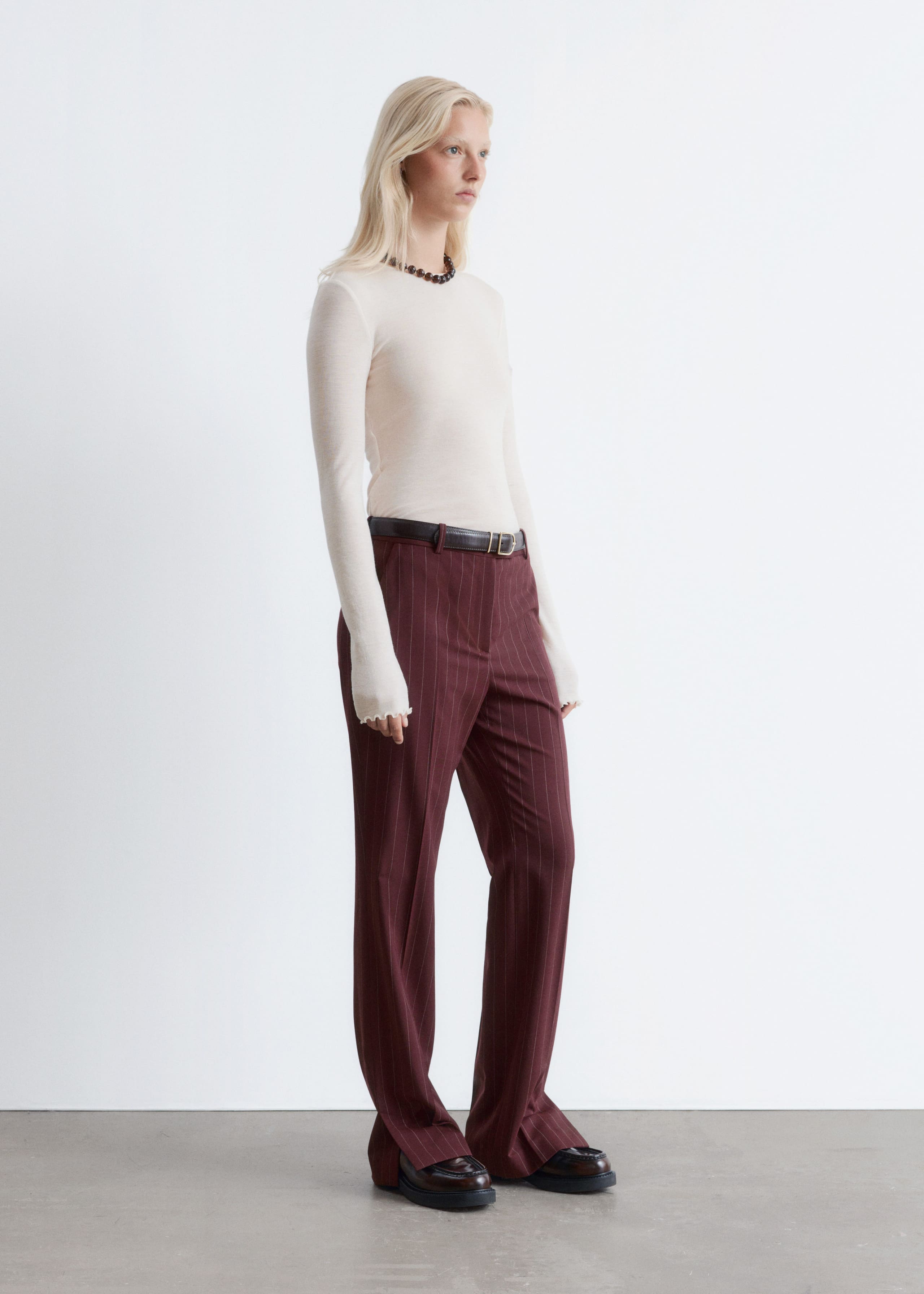 Image of Long-Sleeve Wool Top
