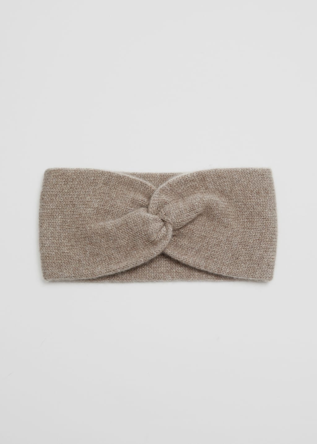 Twist-Front Cashmere Headband