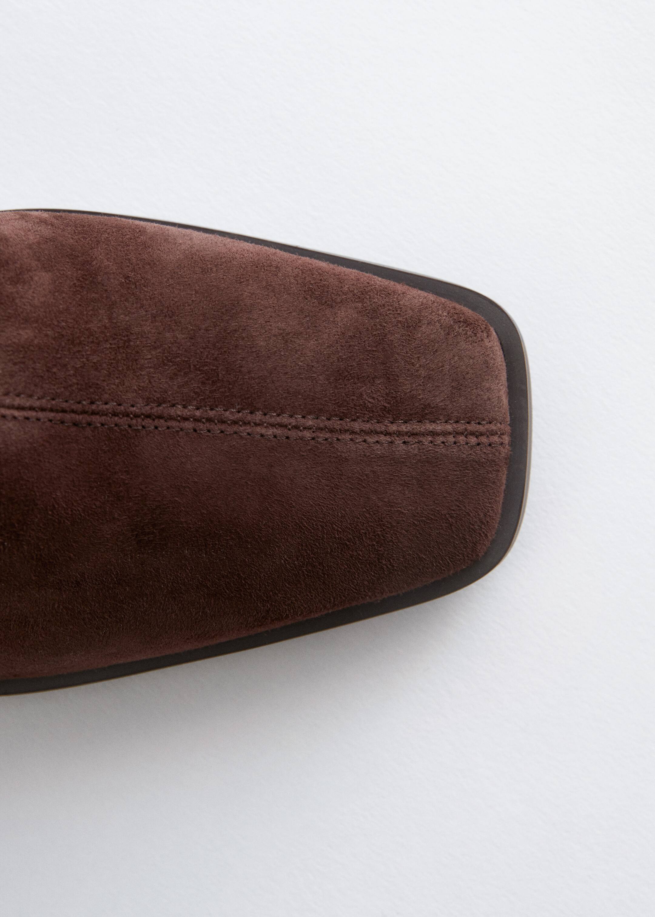 Grösseres Bild ansehen: Sockboots - Braunes Veloursleder - DAMEN | H&M CH 6
