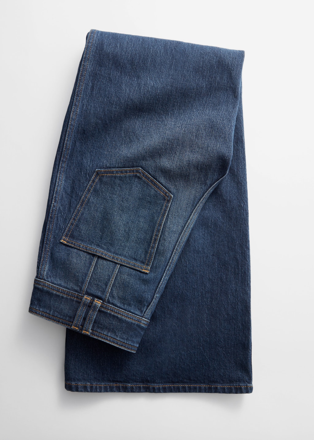 Image of Press-Crease Flared Jeans