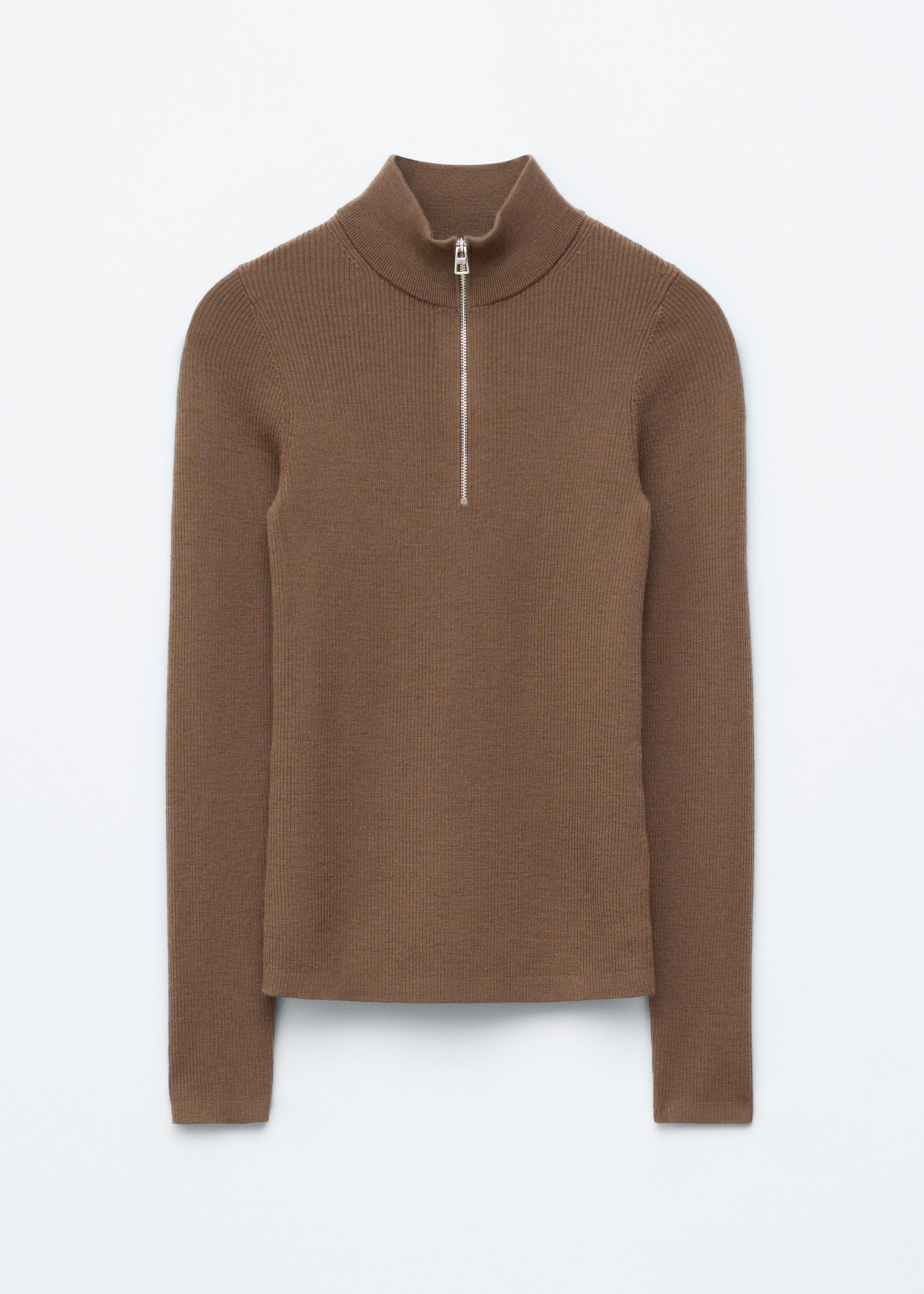 Half-Zip Wool Jumper