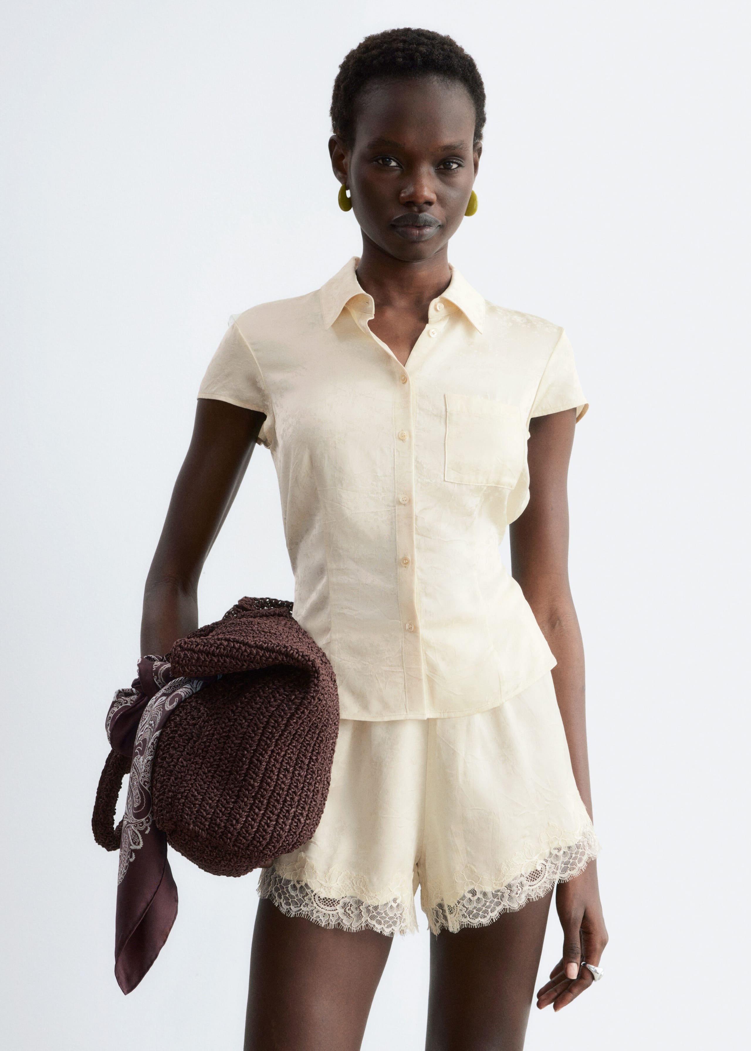 Image of Tie-Back Shirt