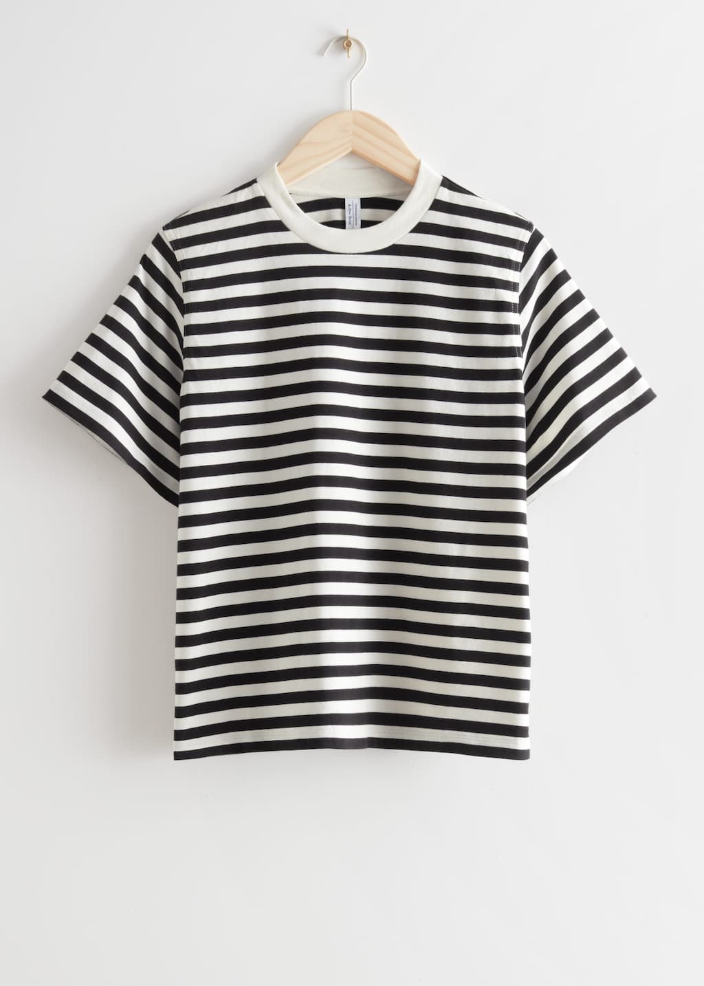 WideSleeveCrewneckT-Shirt - Blue - Bodegón