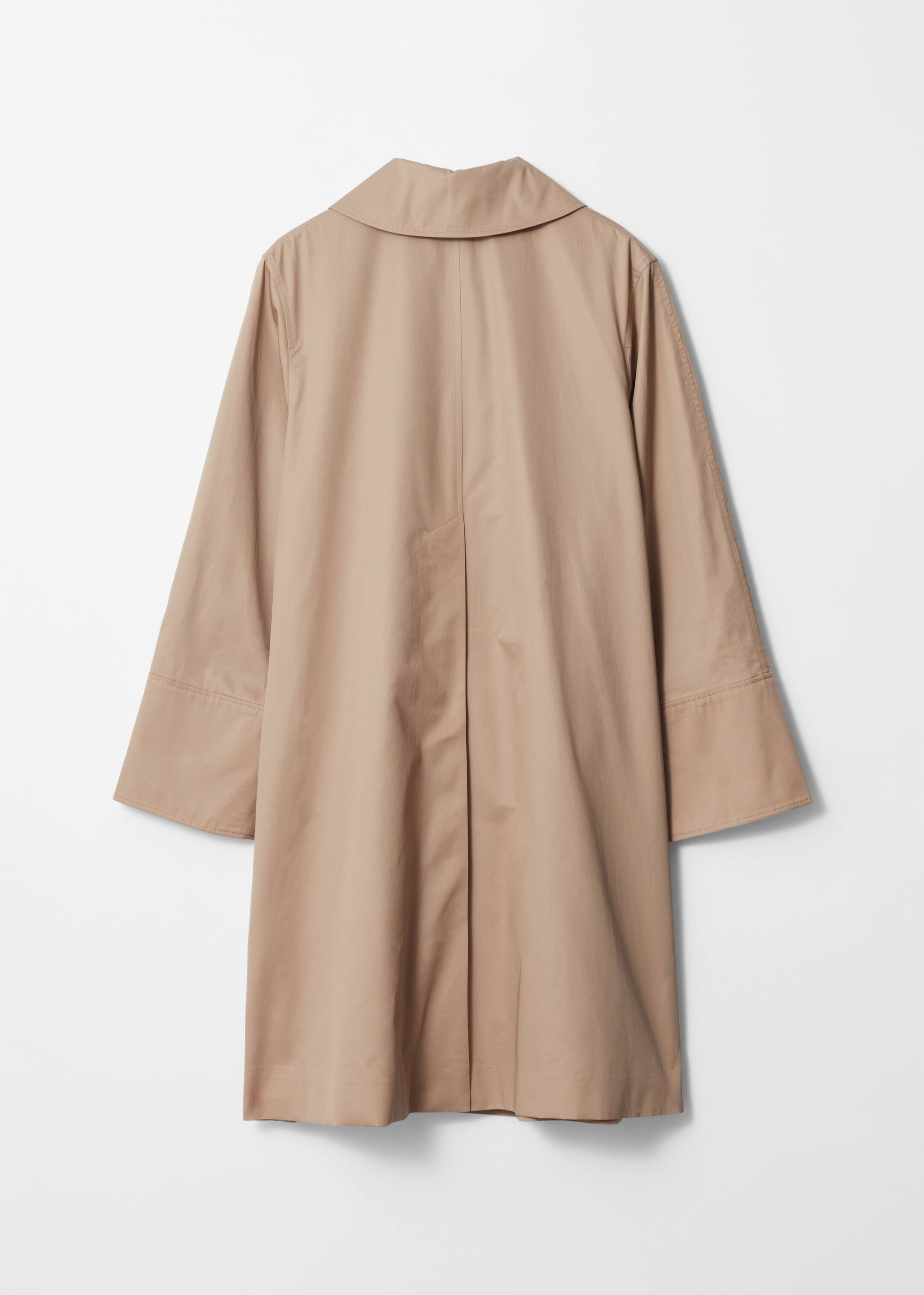 Zobacz większy obraz: Collared Car Coat - Beżowy - ONA | H&M PL 8