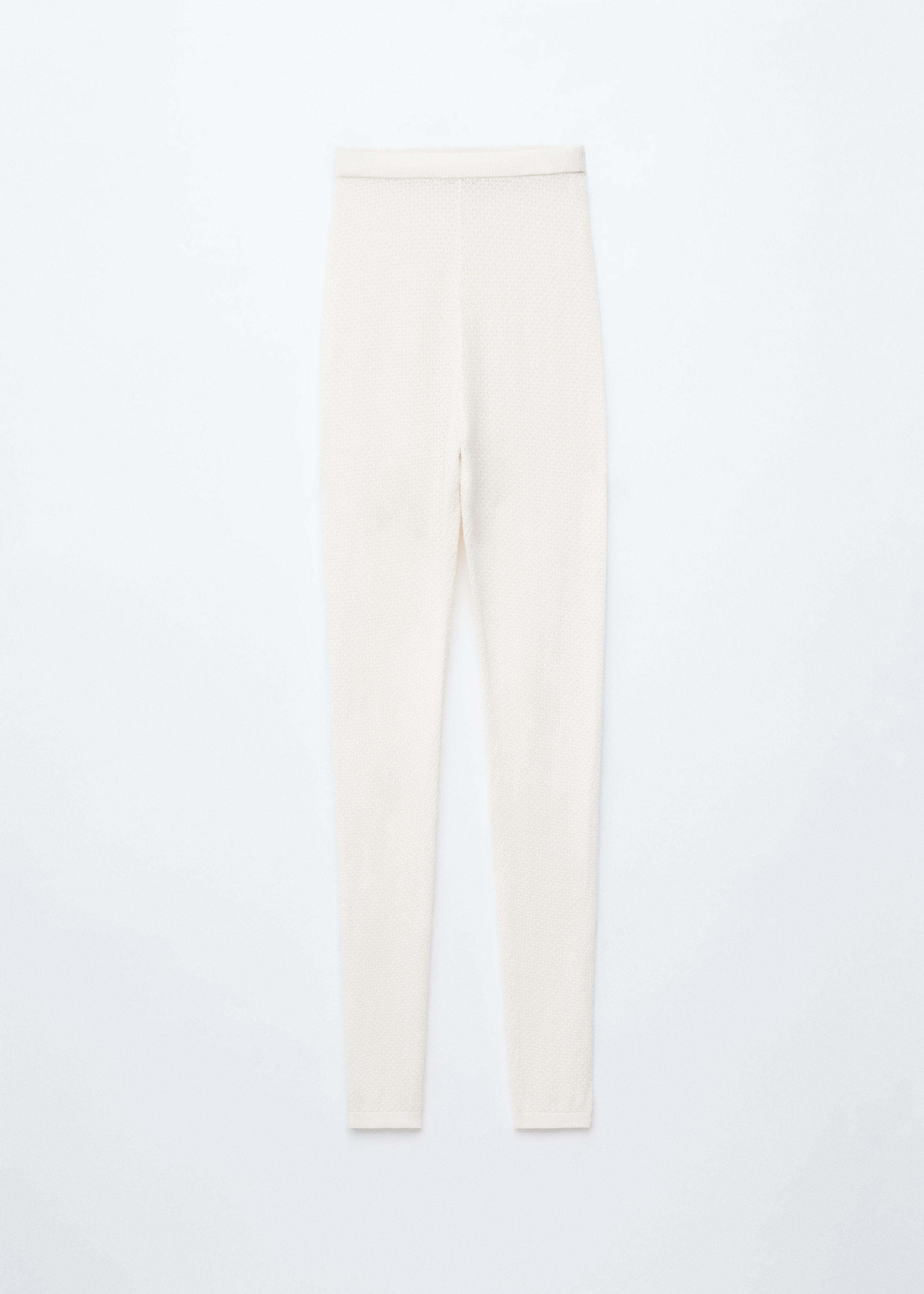 Pointelle-Knit Leggings