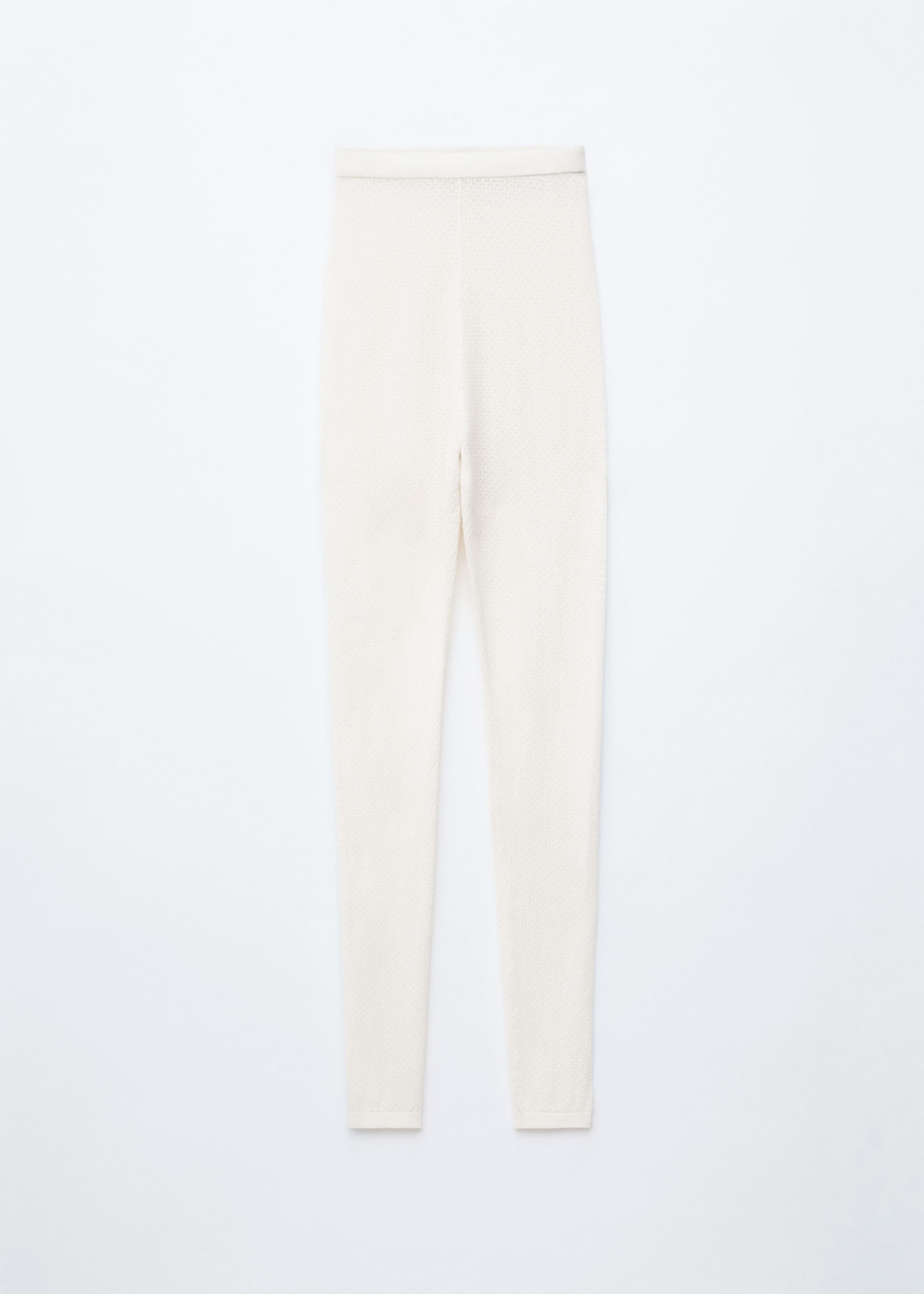 Image of Pointelle-Knit Leggings