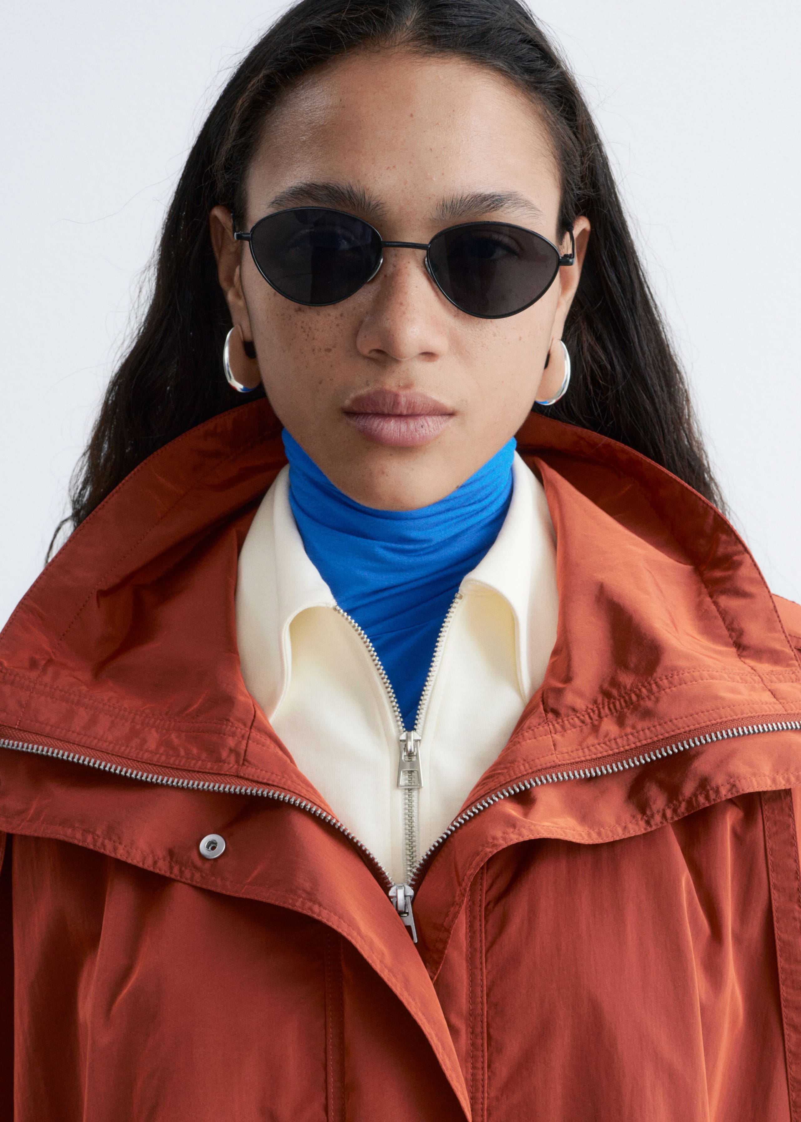 Image of Technical Nylon Hooded Parka