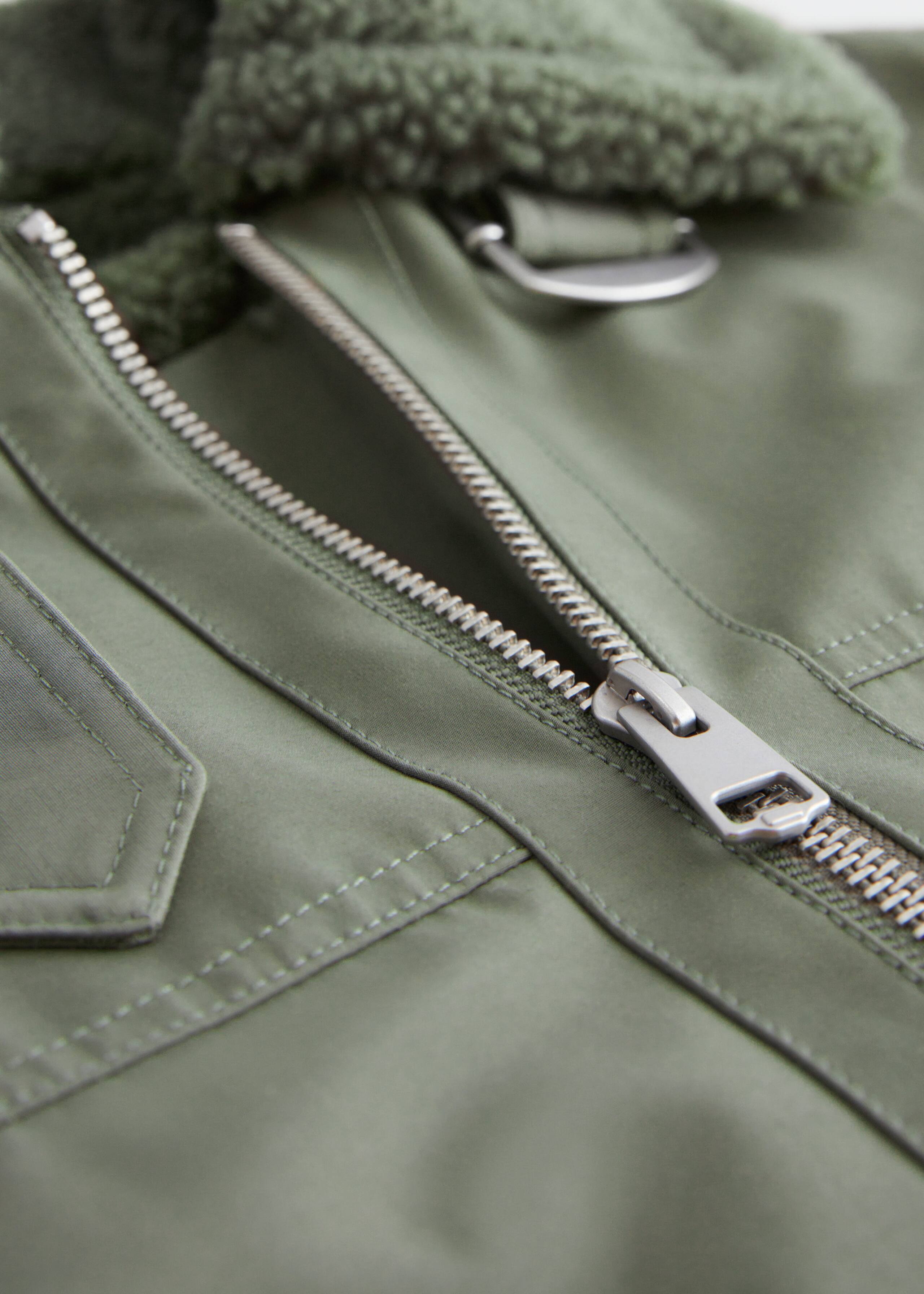 Relaxed Aviator Jacket - {{variantName}} - Descriptive Detail