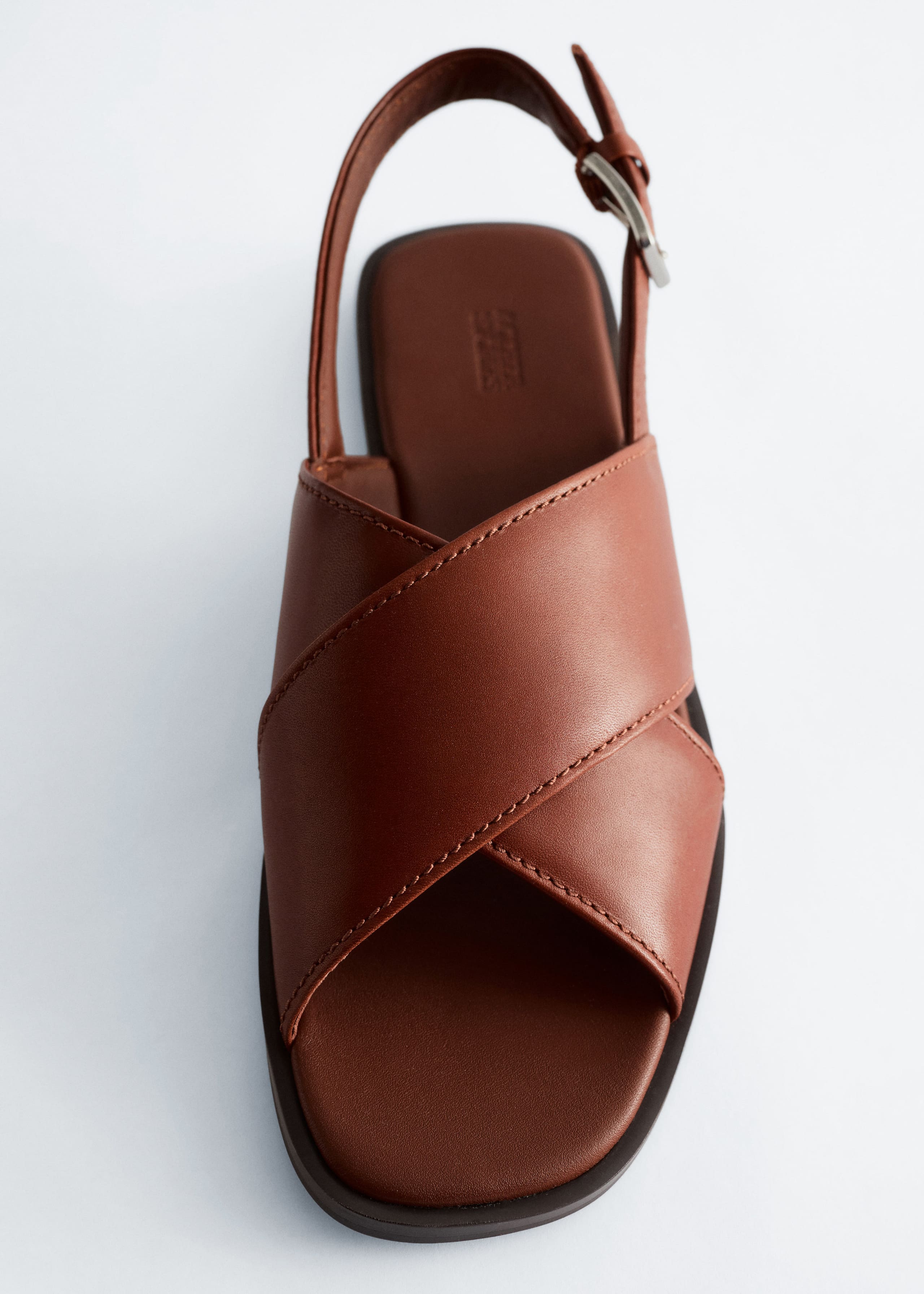Image of Crossover Leather Sandals