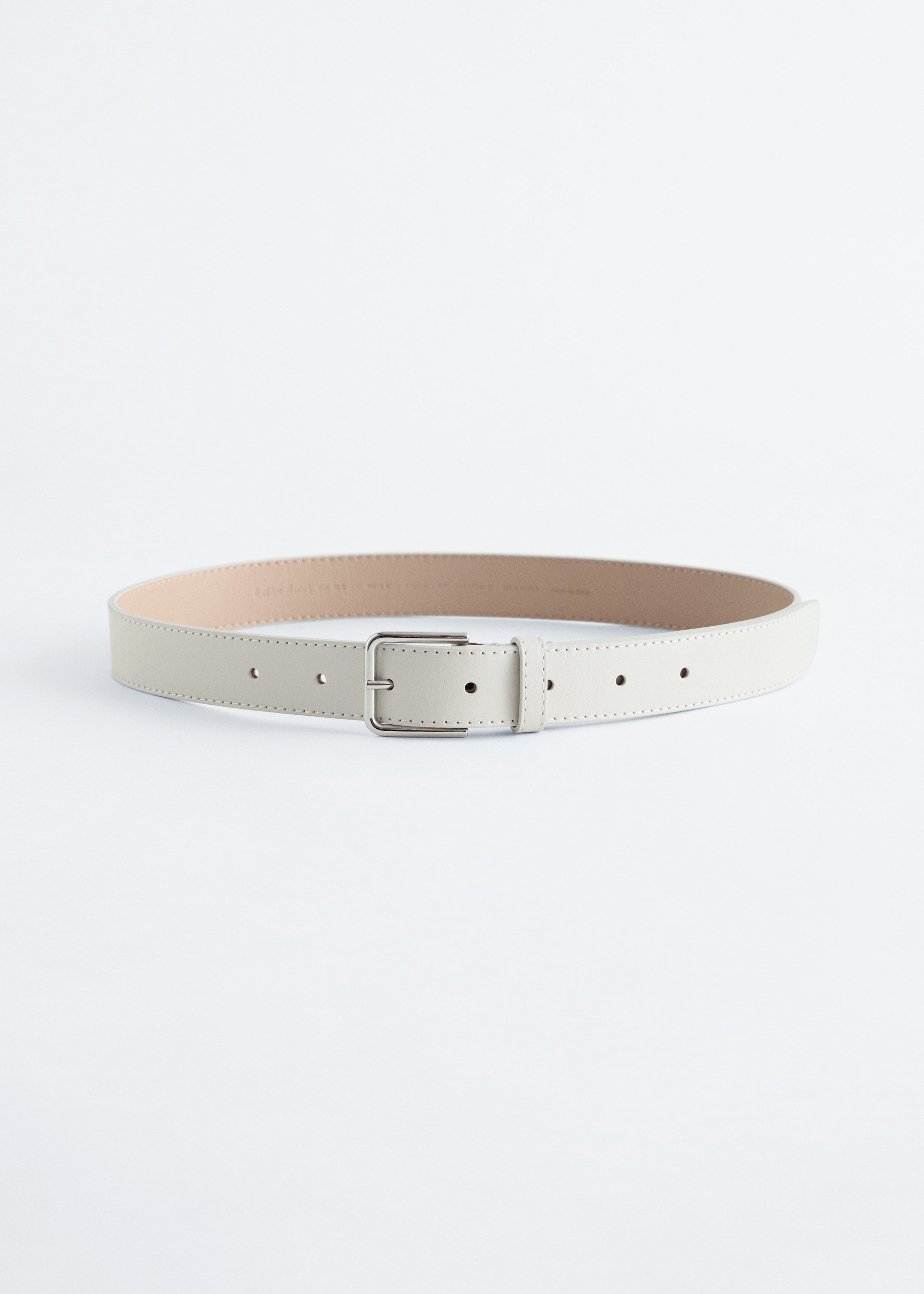 Leather Belt - Cream - Accessories - & Other Stories US