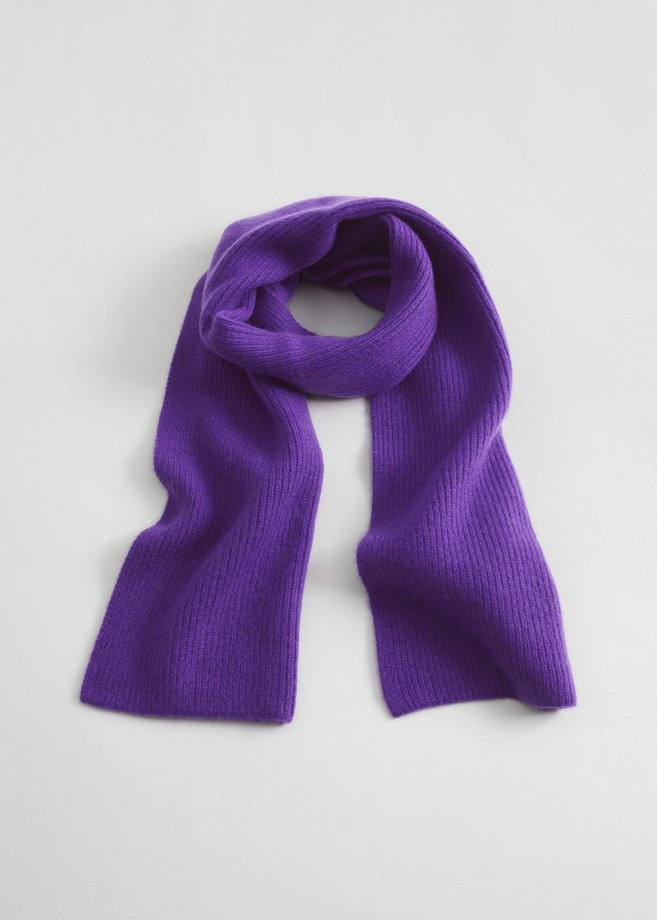 Bufanda de punto de cachemira - Negro - Bodegón