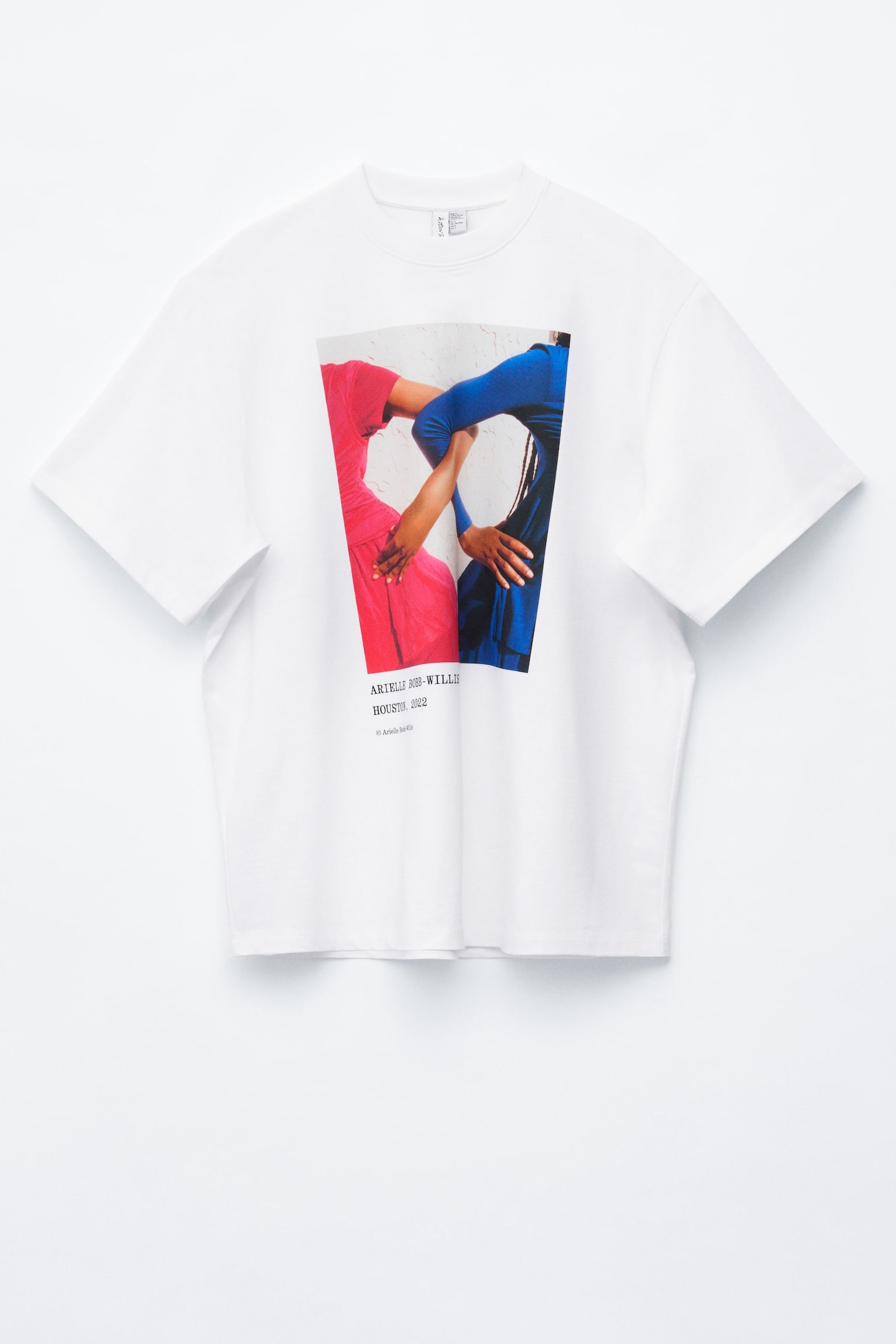 T-shirt oversize à imprimé - Blanc/Imprimé blanc/Blanc/Imprimé blanc/Blanc/Imprimé blanc - 2