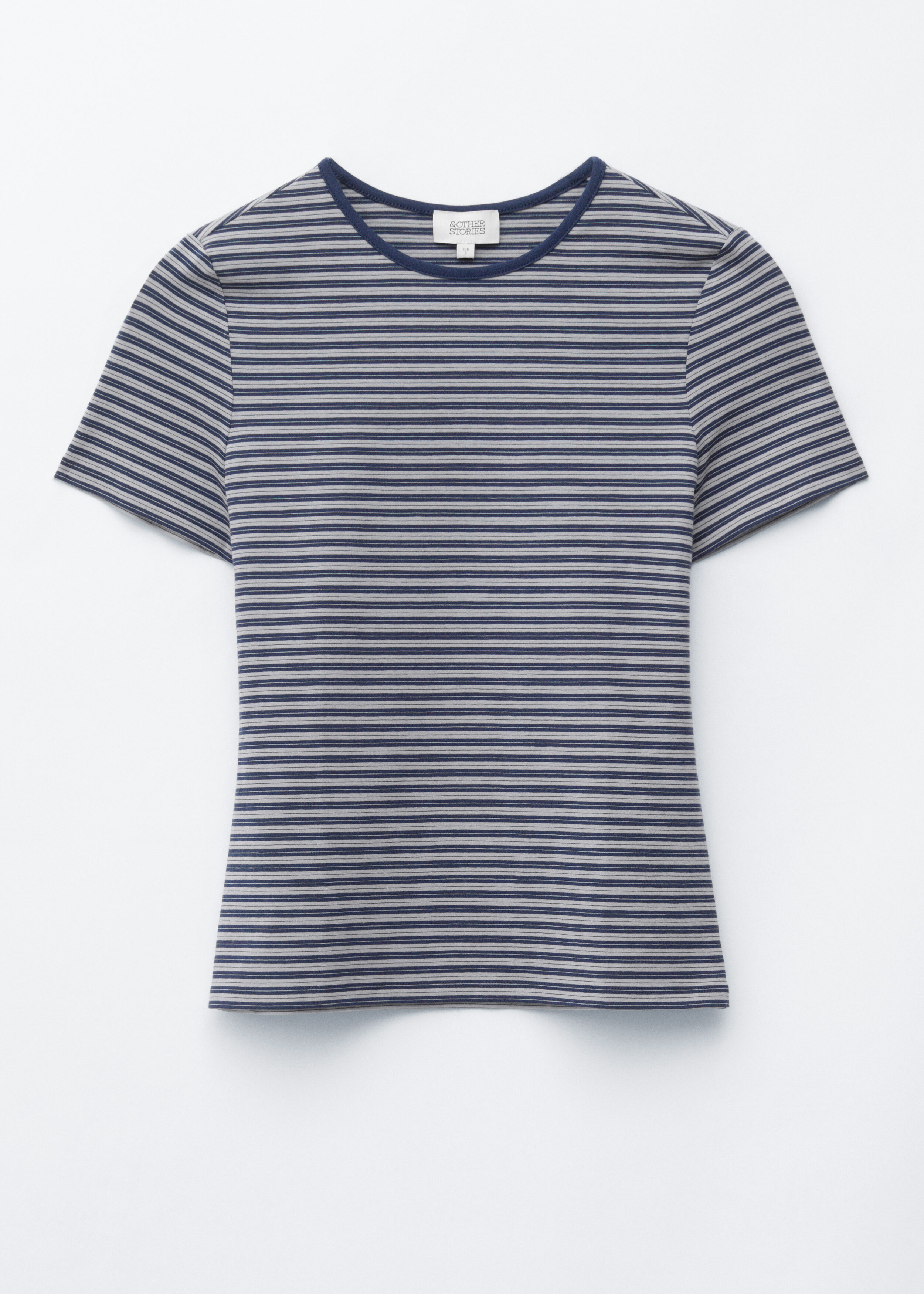 Rib-Knit Off-Shoulder Top - Red - T-shirts - & Other Stories US
