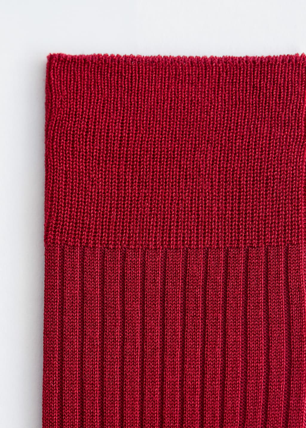 Image of Silk-Blend Ribbed Socks