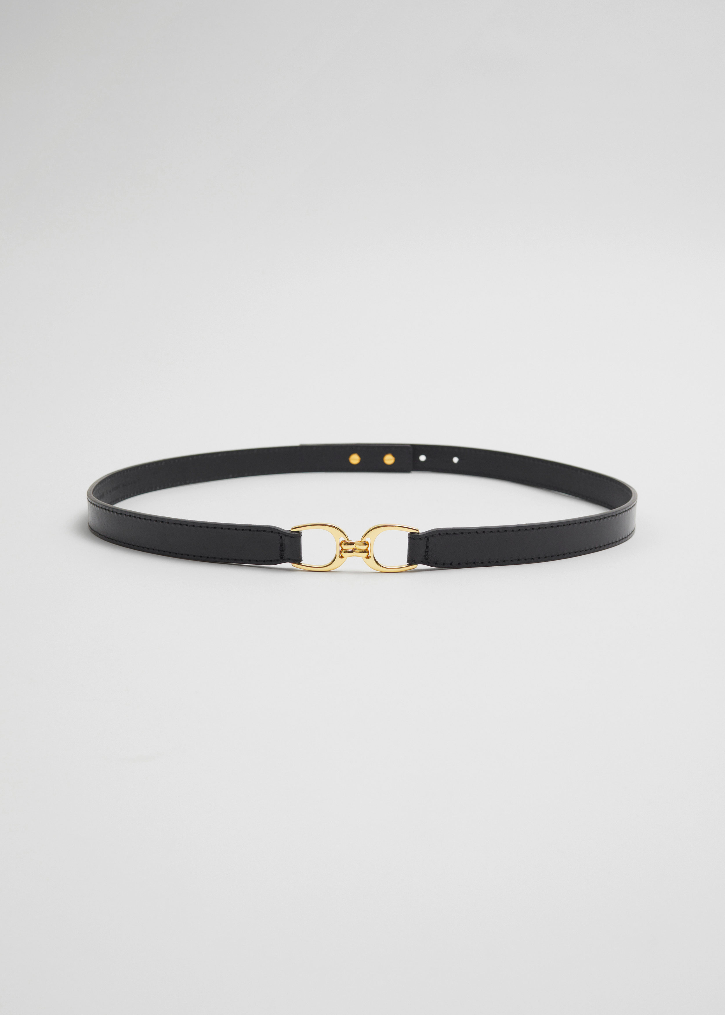 Mid-Waist Leather Belt