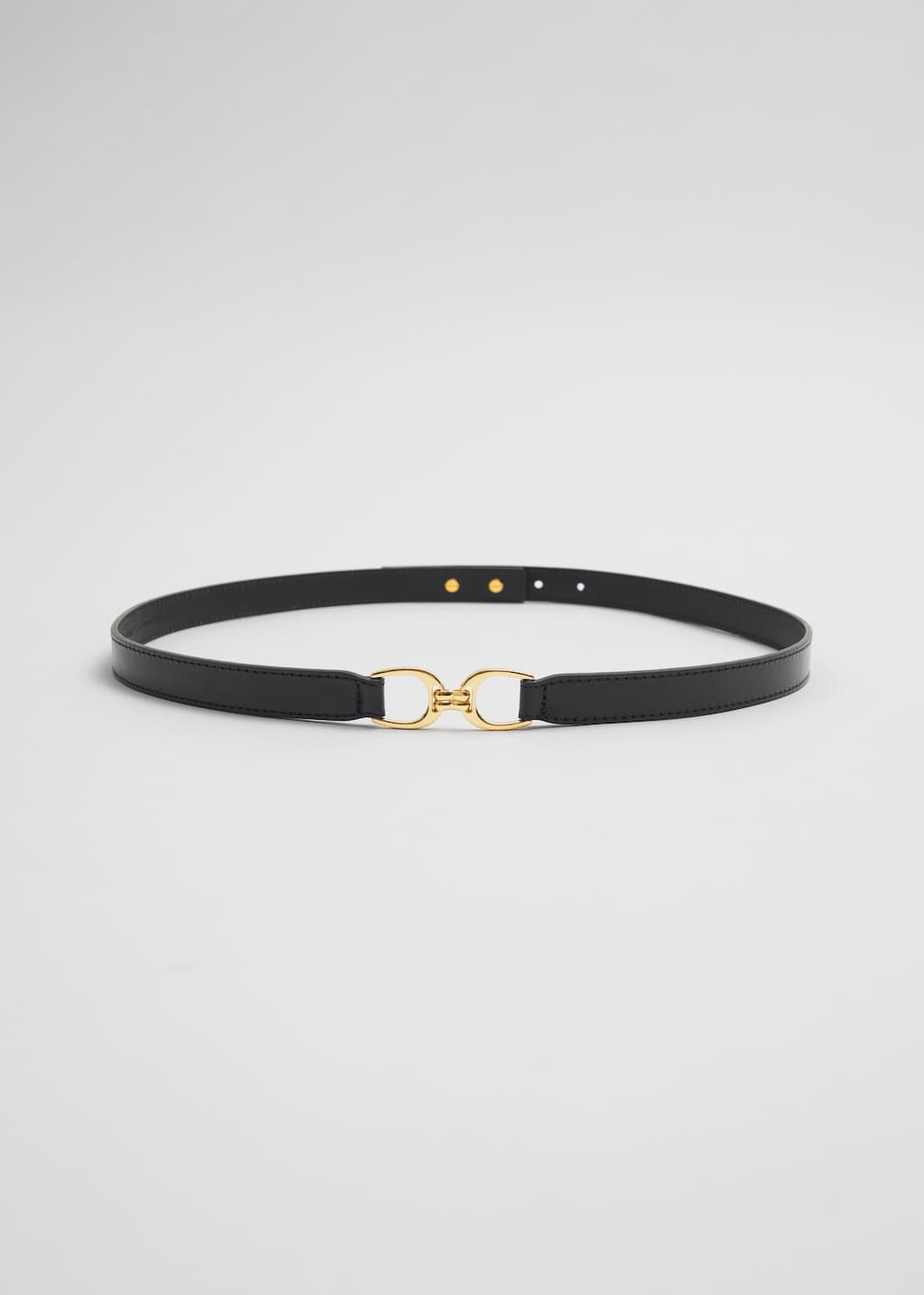 Image of Mid-Waist Leather Belt