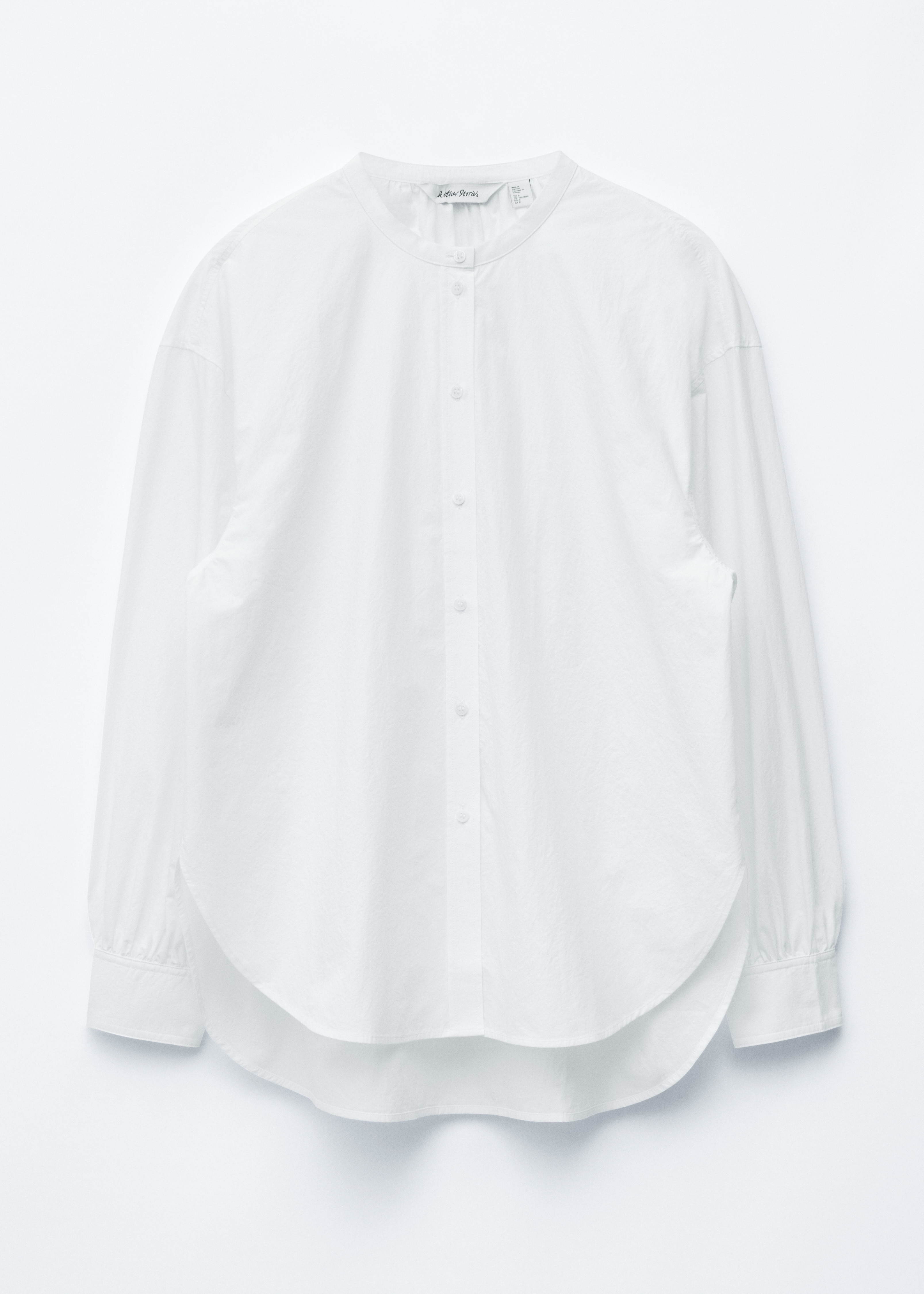 Hemd mit Oversized-Passform aus Baumwolle - Weiß/Blau/Kariert/Schwarz/Kariert