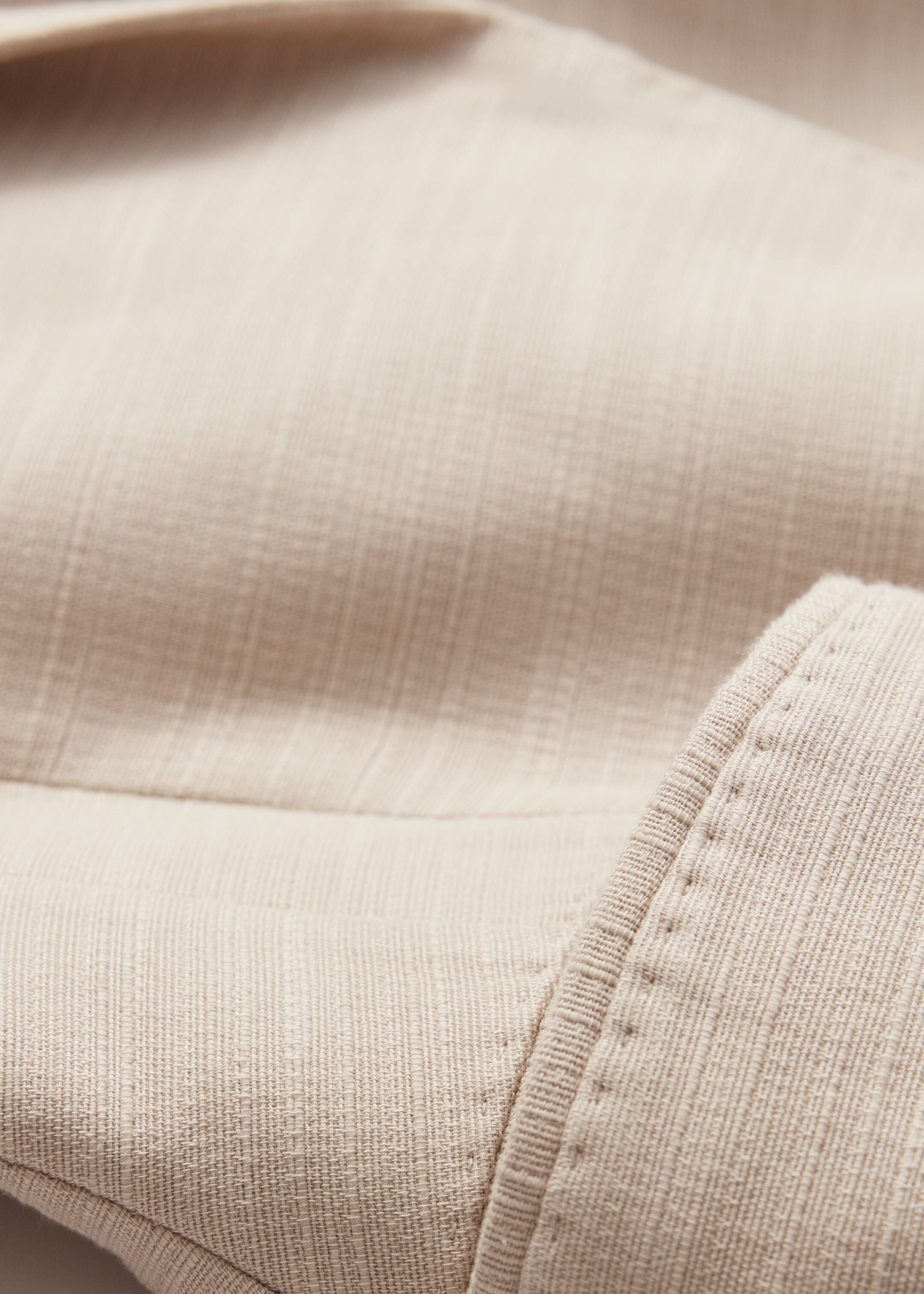 View larger image: Peplum-Waist Blazer - Beige - Ladies | H&M GB 7
