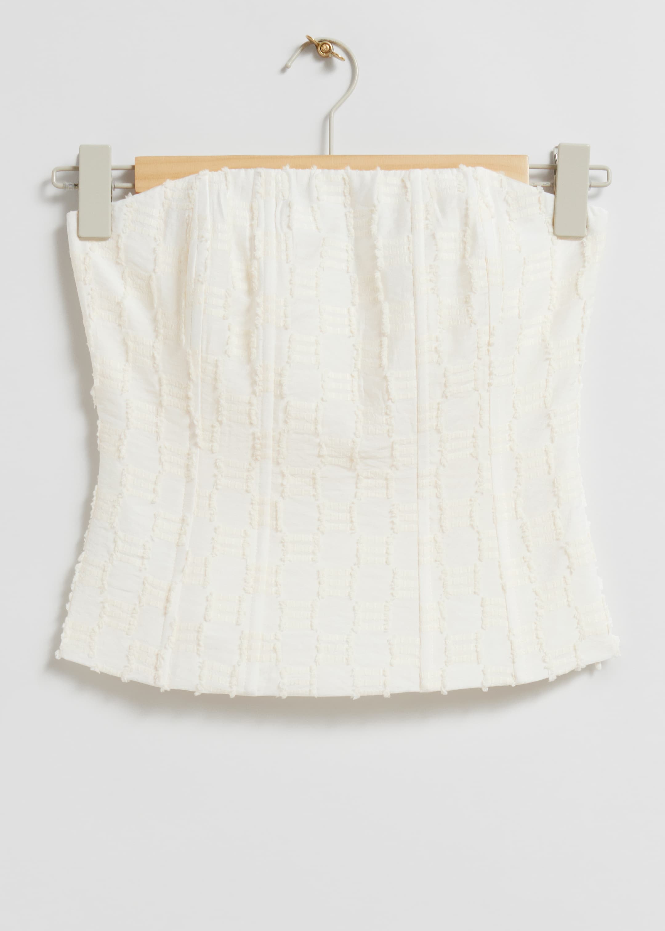 Ingrandisci l'immagine: Corset Top - White - DONNA | H&M CH 1
