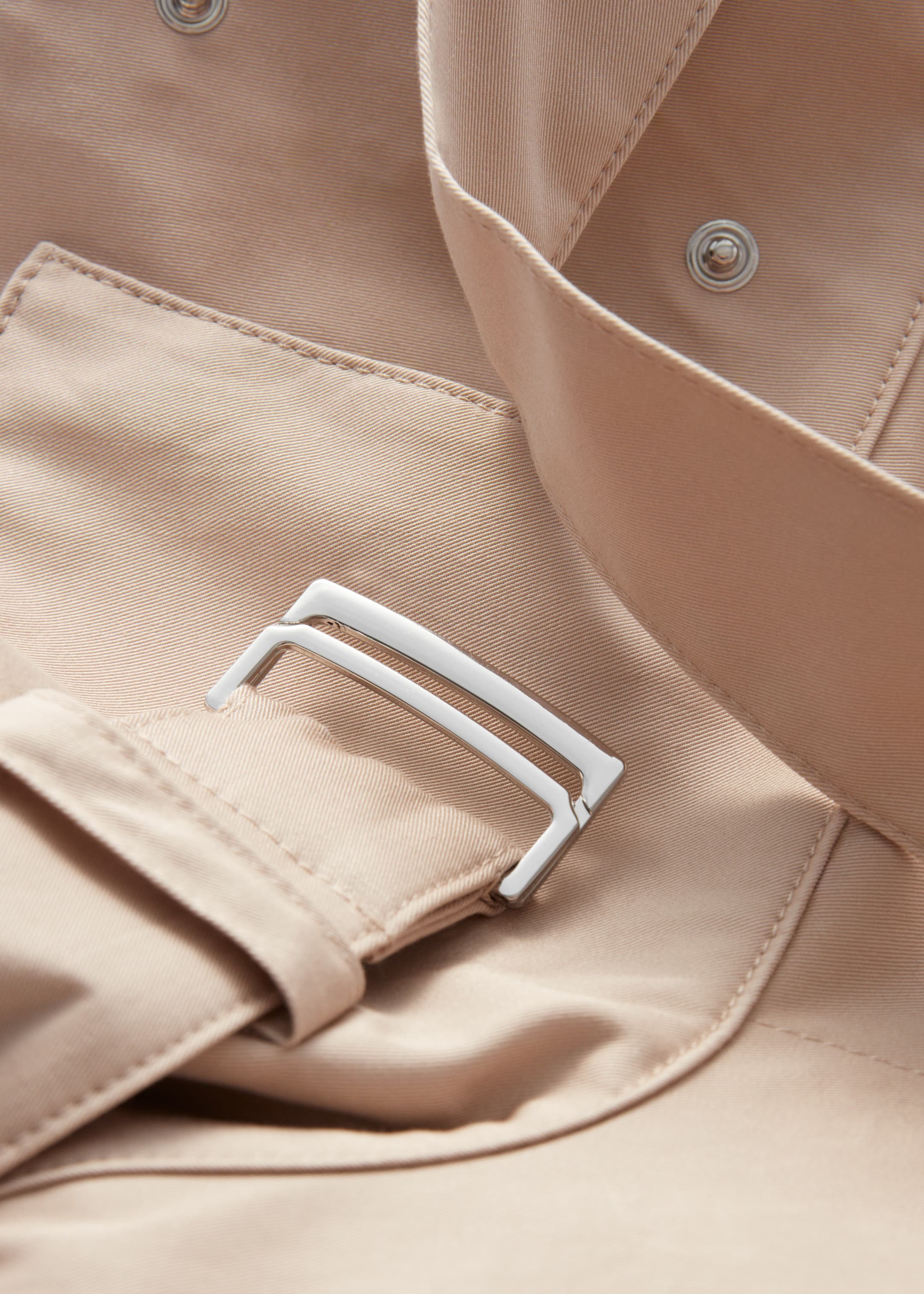 Visualizza immagine più grande: Giacca a trapezio con collo alto - Beige - DONNA | H&M IT 8