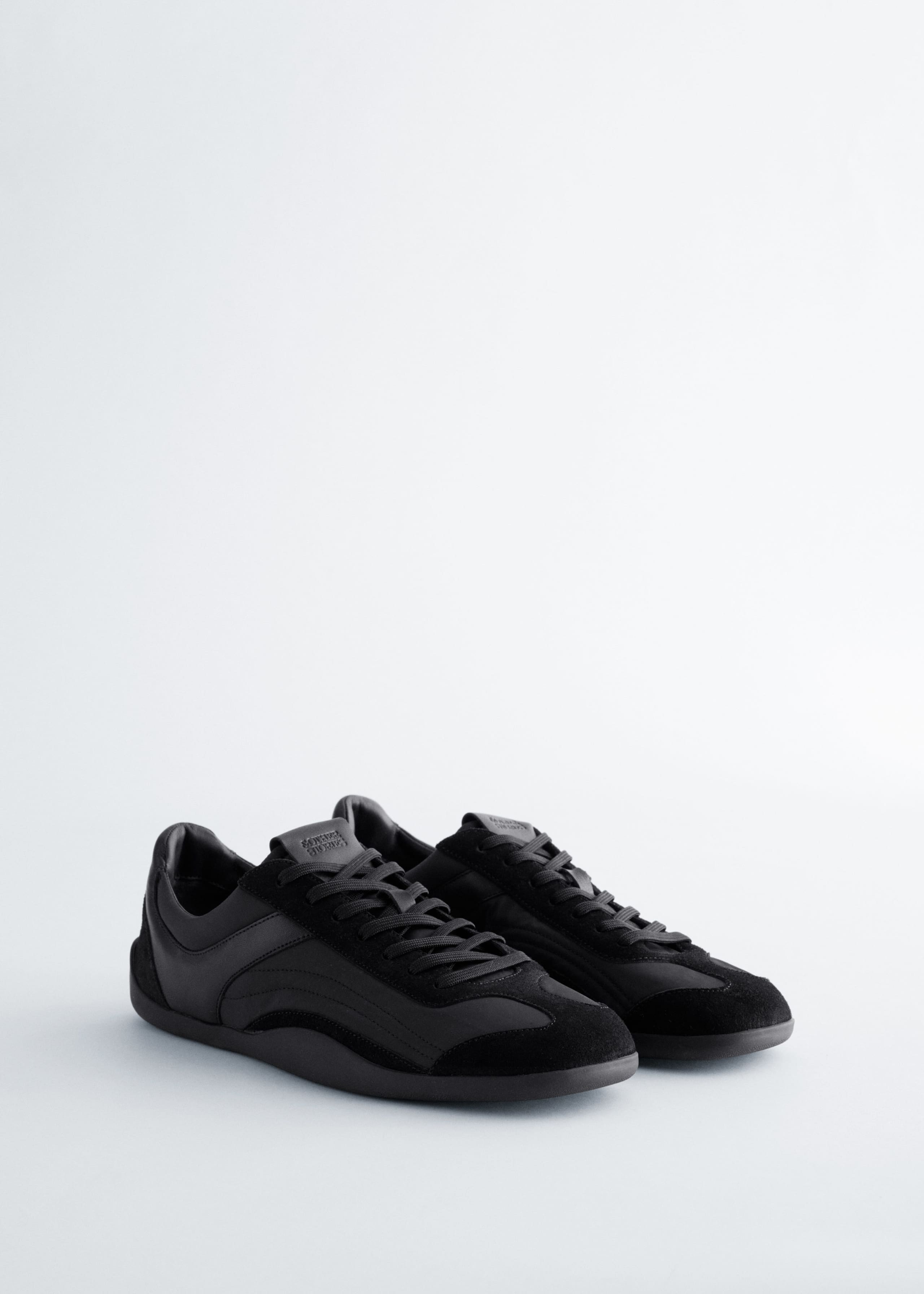 Image of Minimal Leather Sneakers