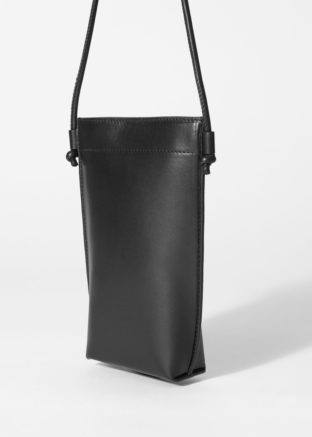Image of Pochette en cuir pour smartphone