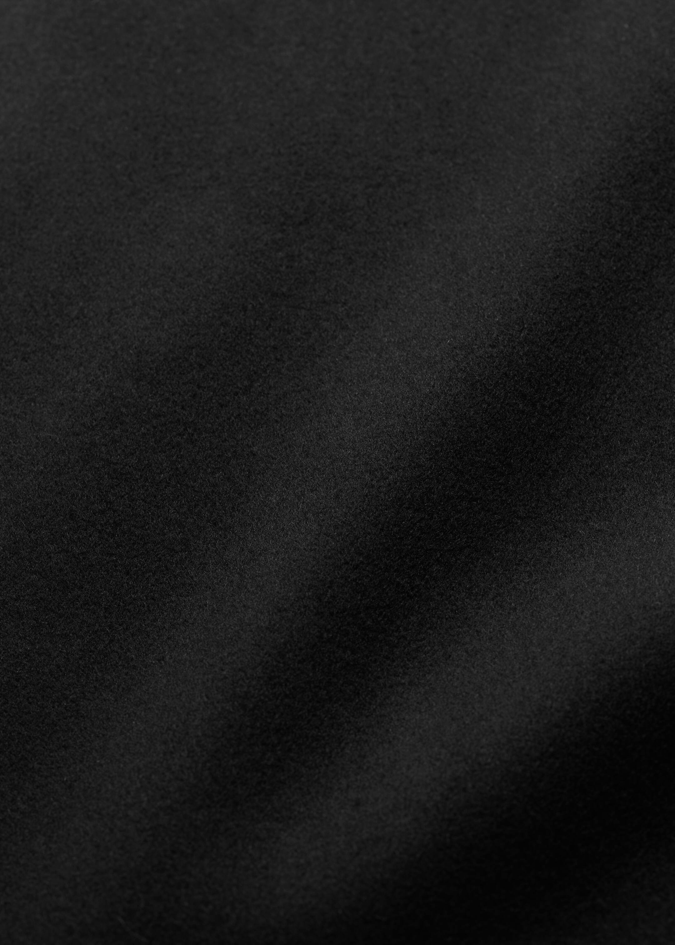 Visa större bild: Halsduk i filt- och ullblandning - Svart - DAM | H&M SE 2