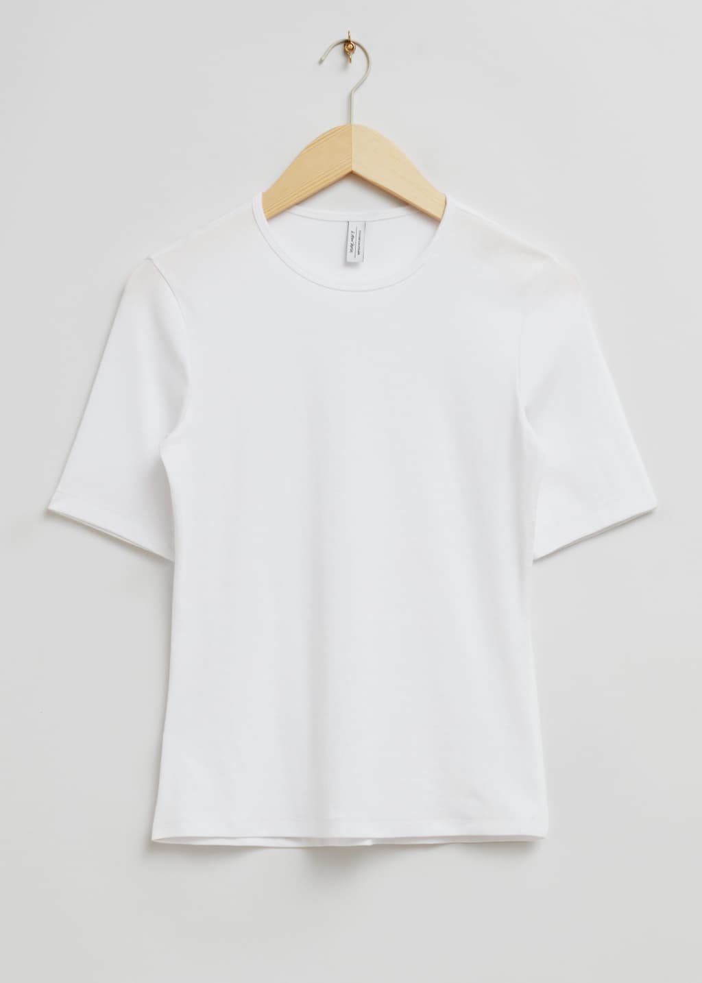 Slim-FitCottonBlendT-Shirt - White - Bodegón