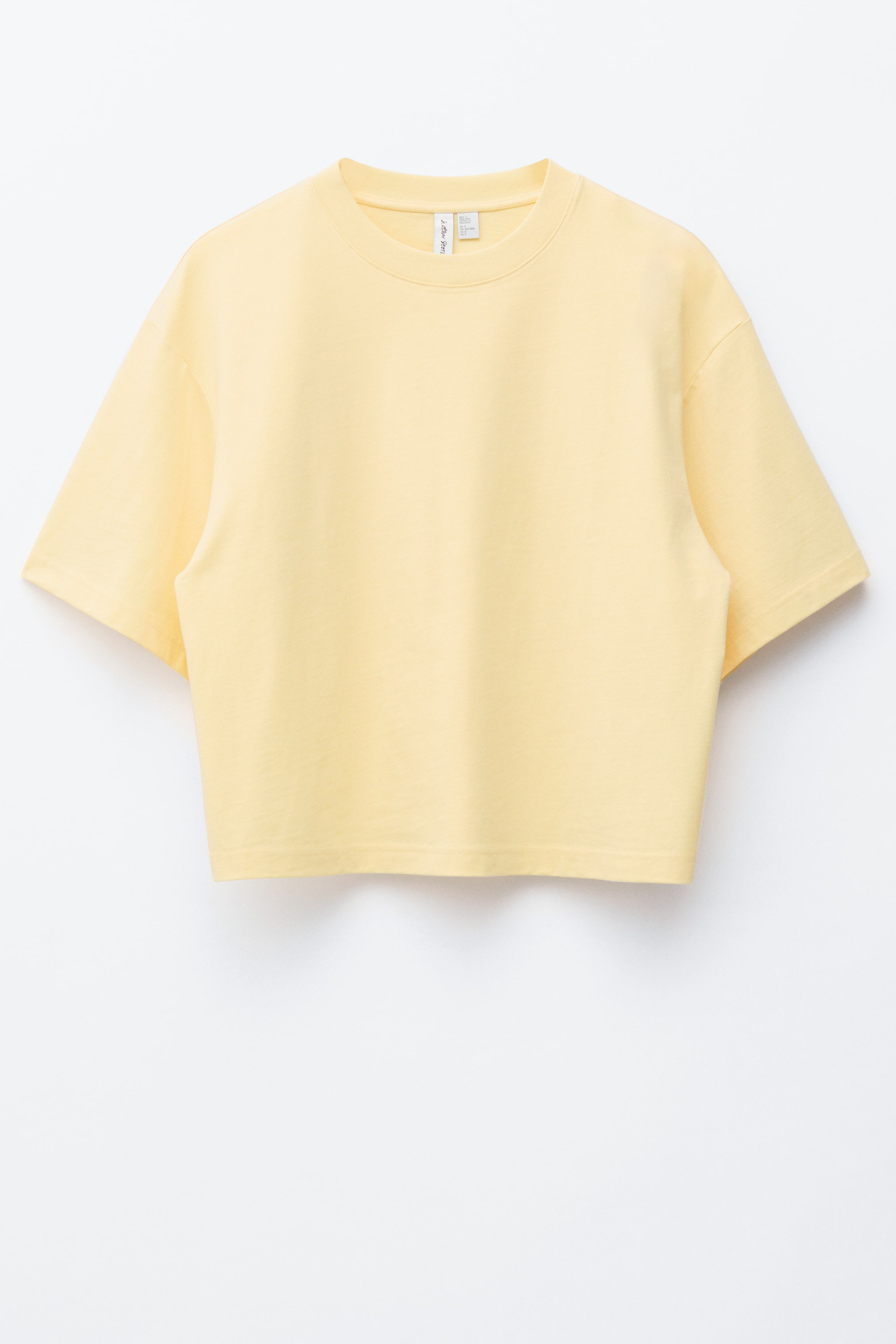 Agrandir l'image: T-shirt structuré - Jaune - FEMME | H&M FR 1
