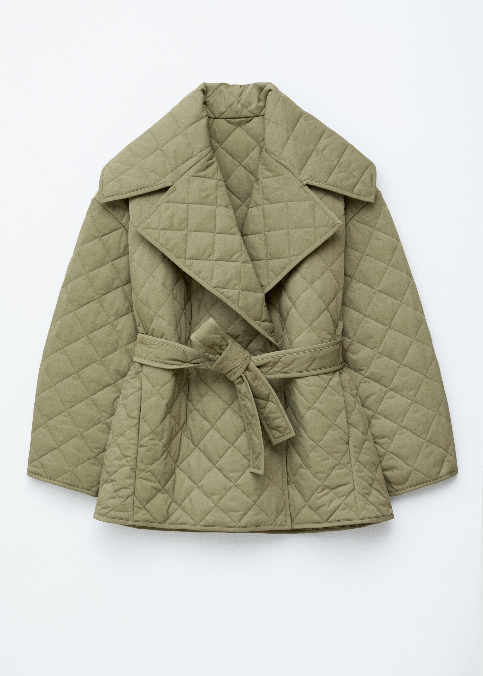 Veste matelassée - Vert kaki/Noir - 2