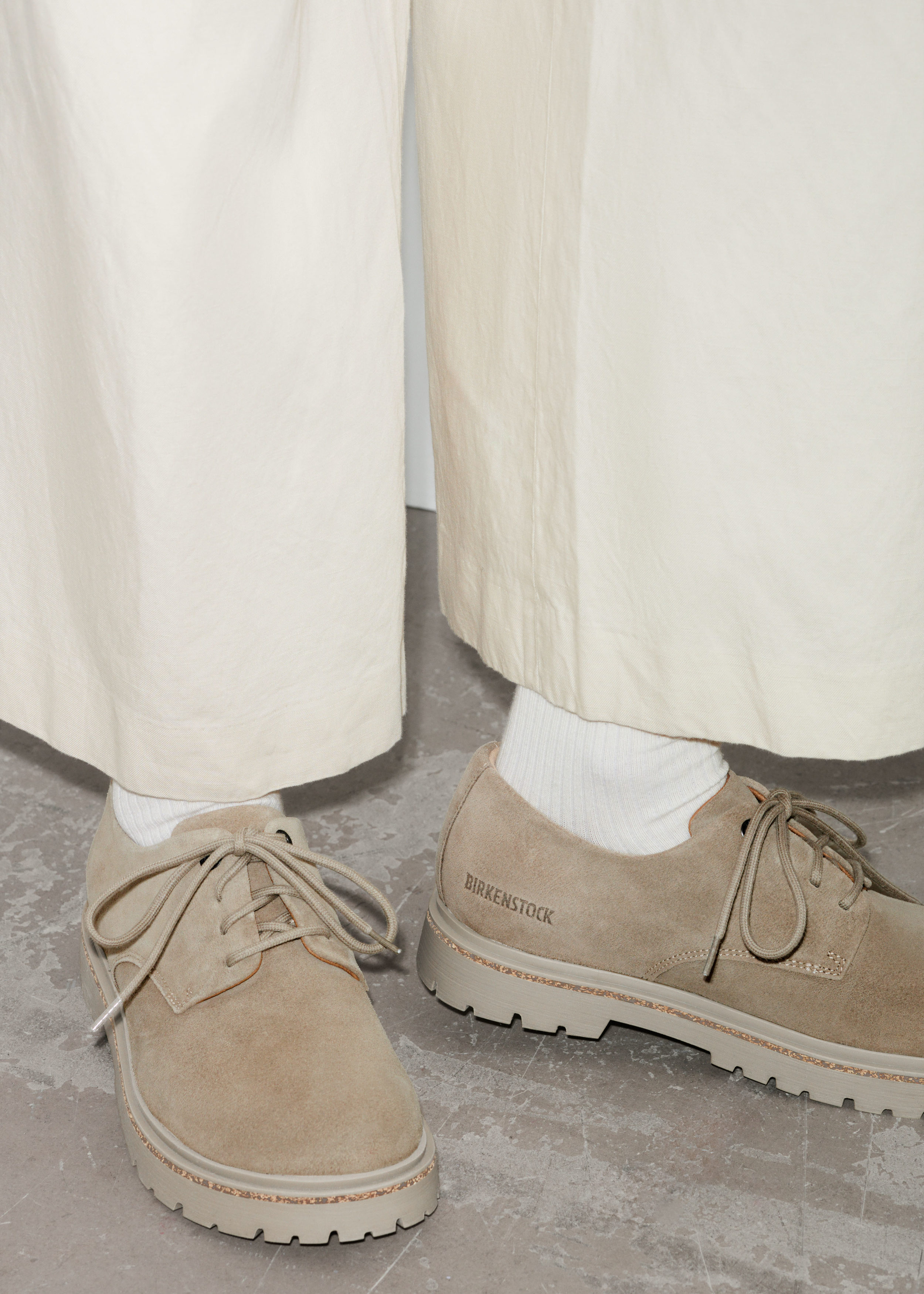 Birkenstock Highwood Lace Low - Szarobrązowy - & Other Stories