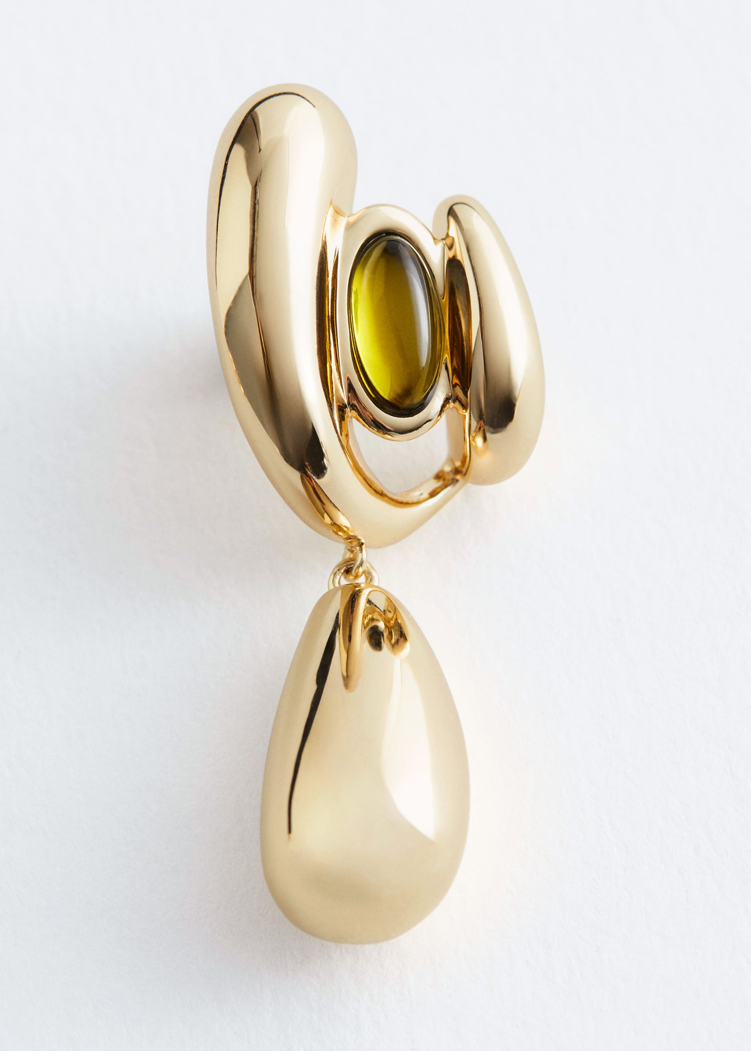 Image of Crystal Pendant Earrings