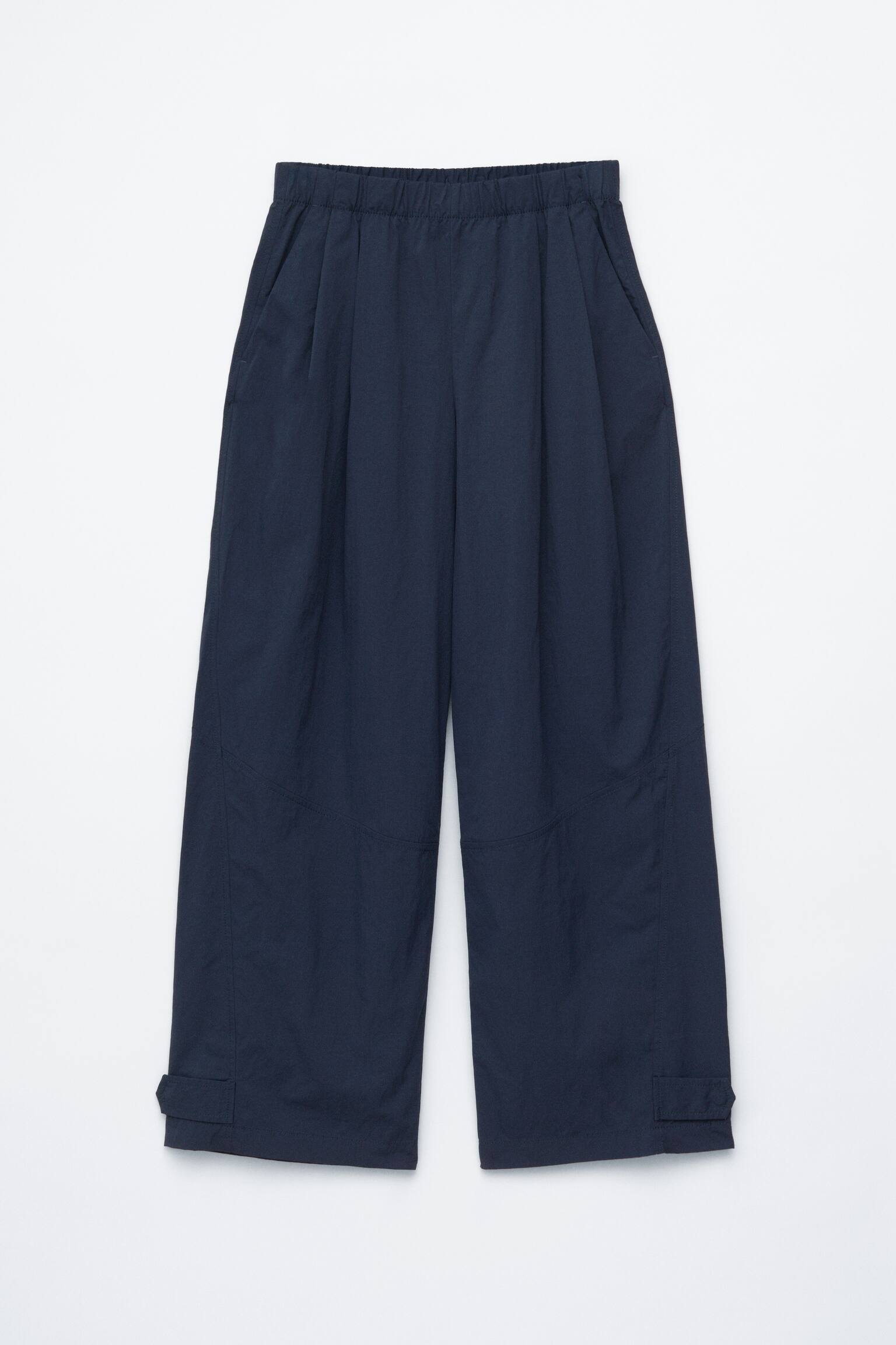 Utility bő szárú nadrág - Sötétkék - 1