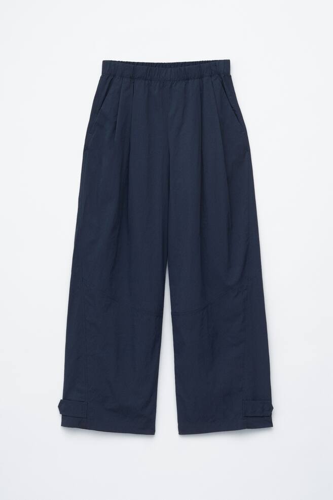Fallschirmhose aus Nylon - Dunkelblau - 1