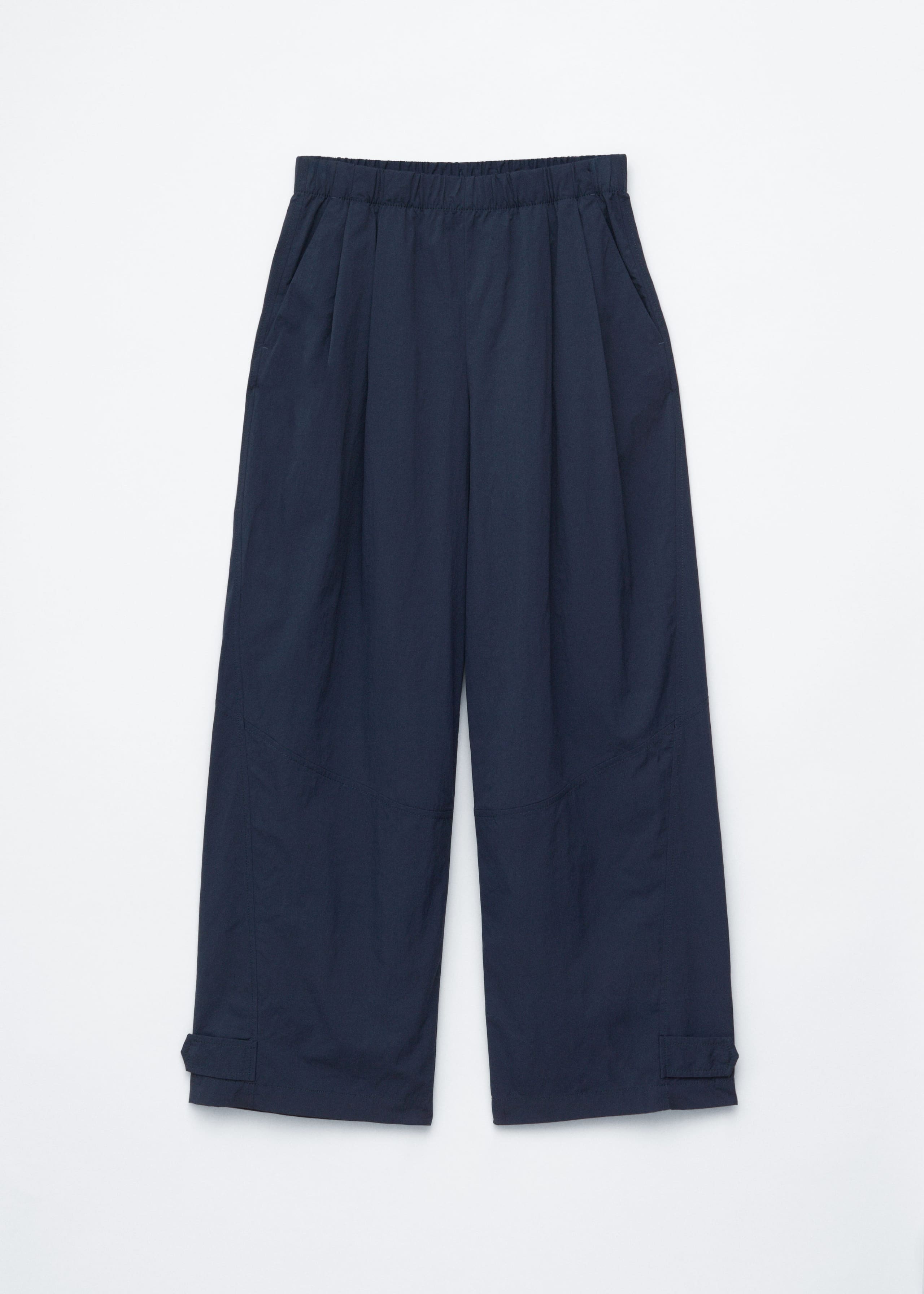 Utility Barrel-Leg Trousers - Dark Blue - Still Life