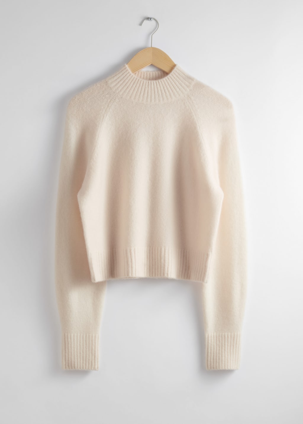Maglione con collo a lupetto - Crema - Natura morta
