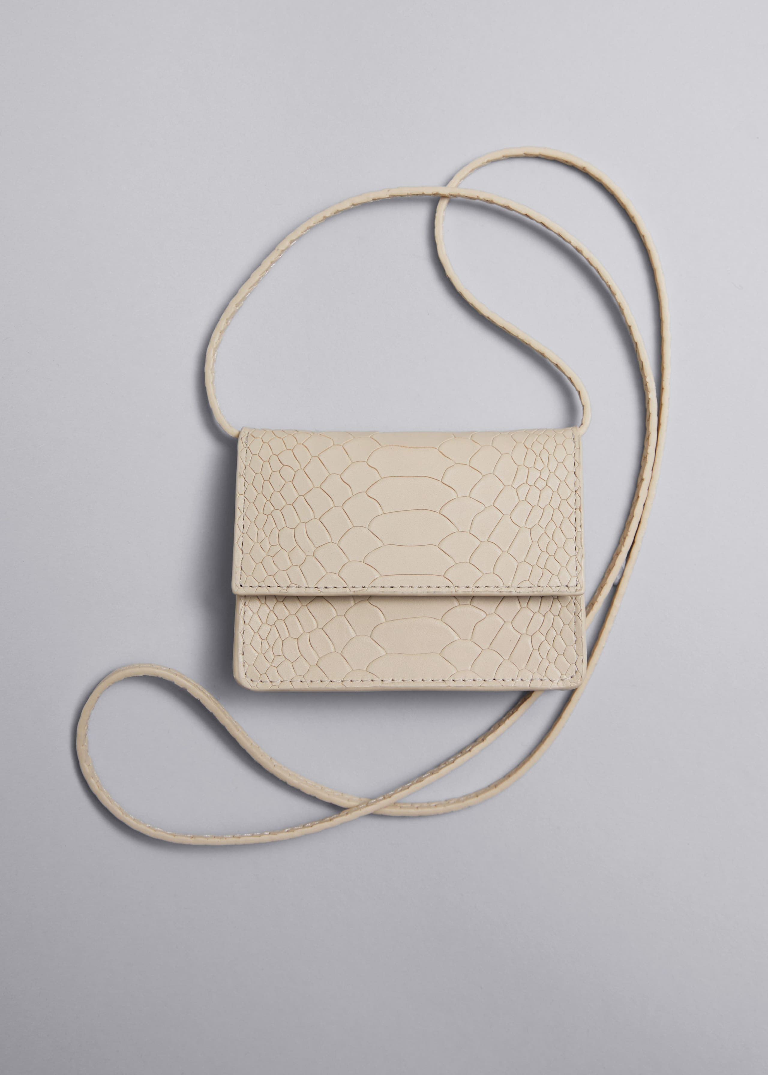 Mini pochette en cuir - Vanille - Still Life