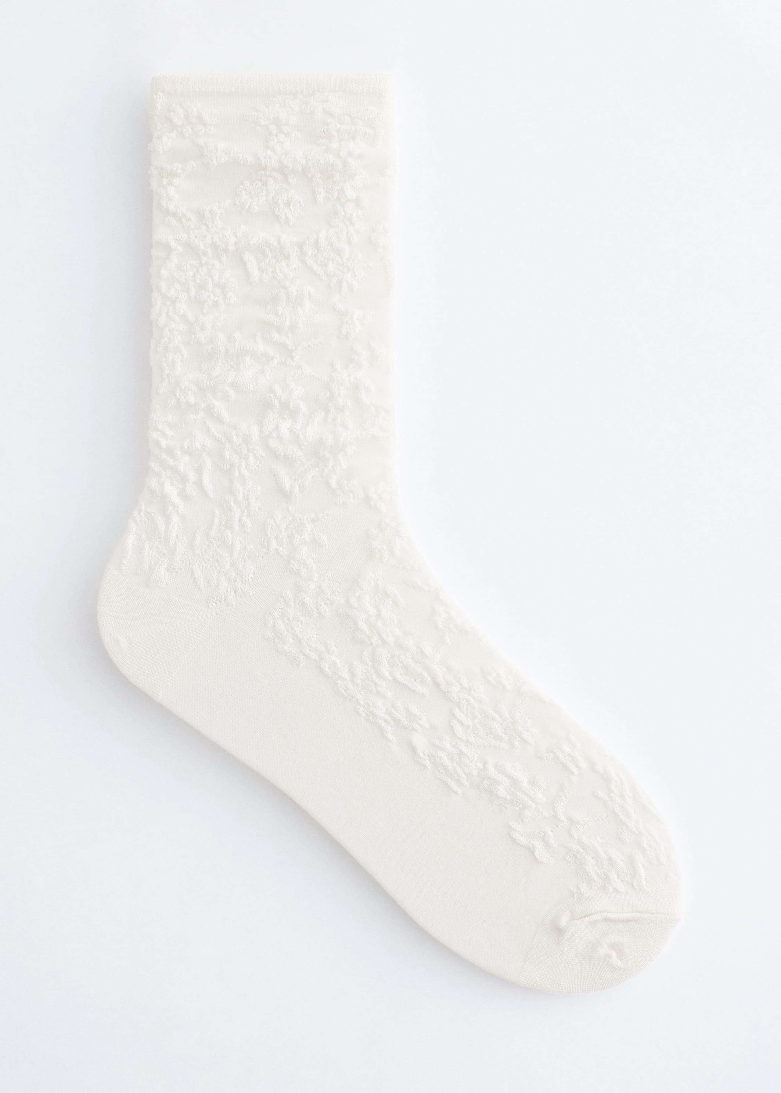 Image of Chaussettes en maille jacquard