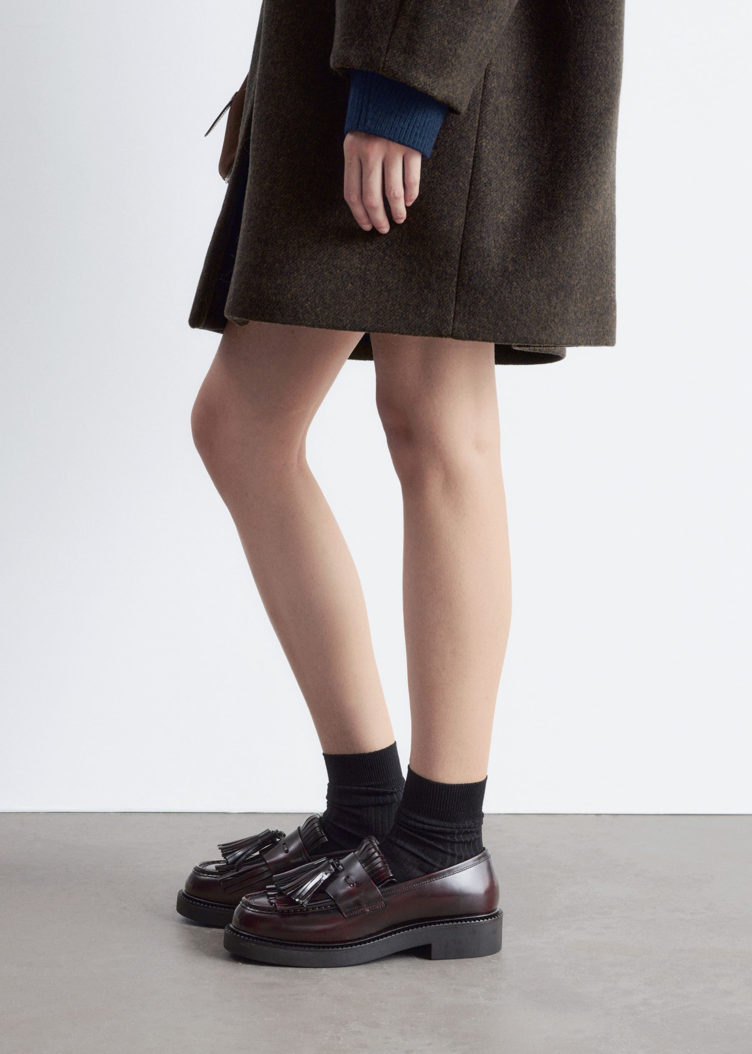 Image of Markante Loafers aus Leder