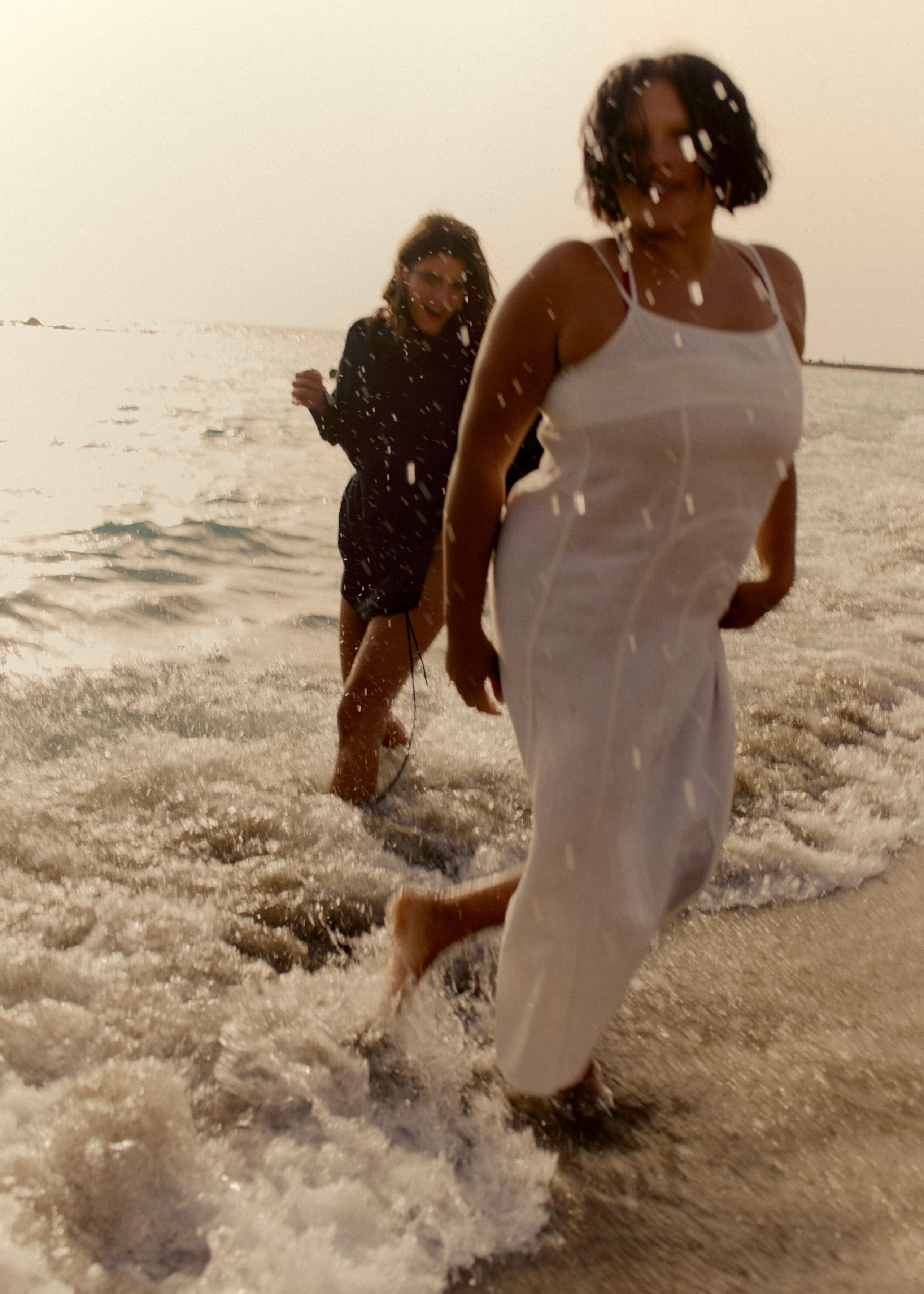 Image of Linen Midi Dress