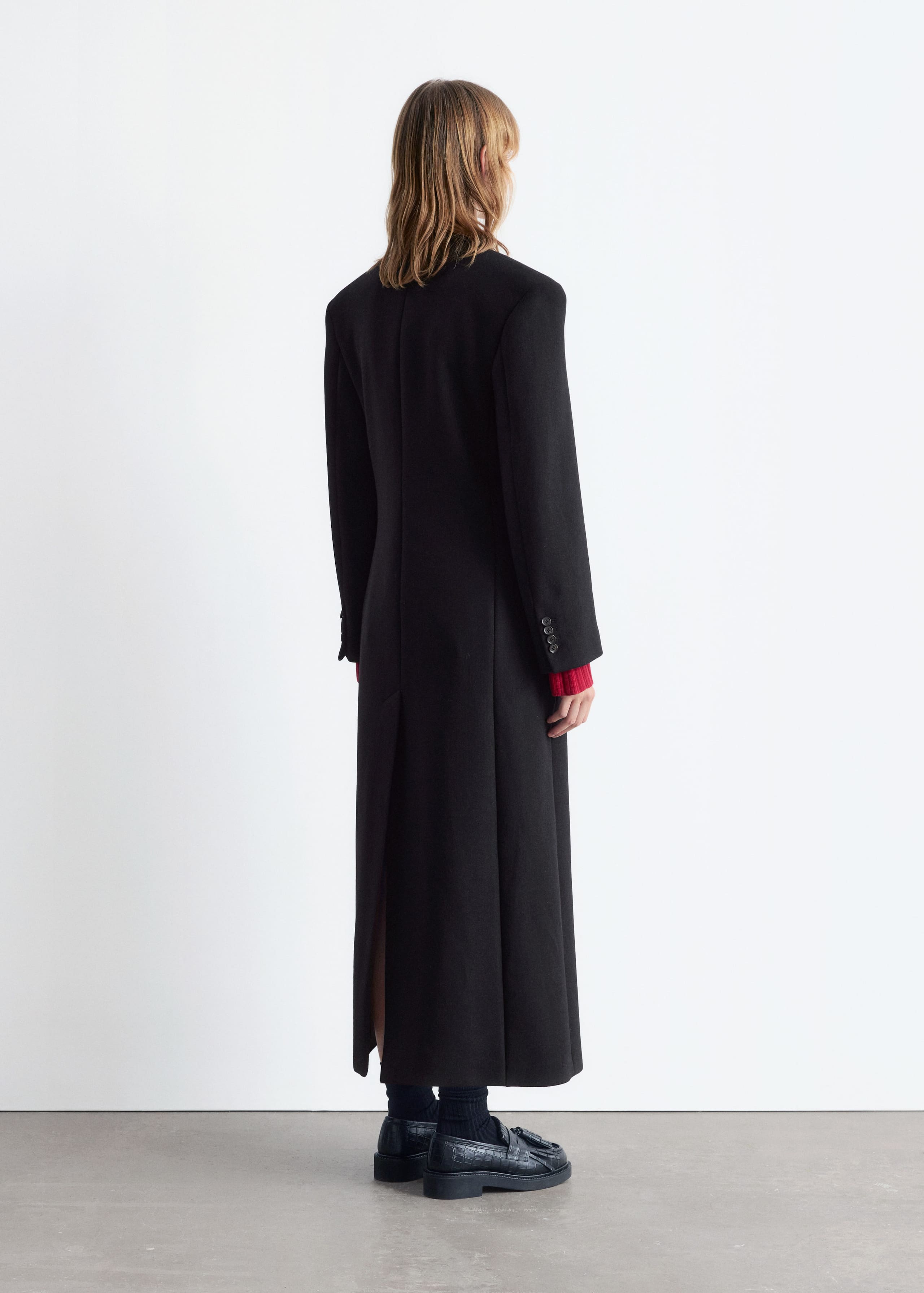 Image of Long Wool Coat