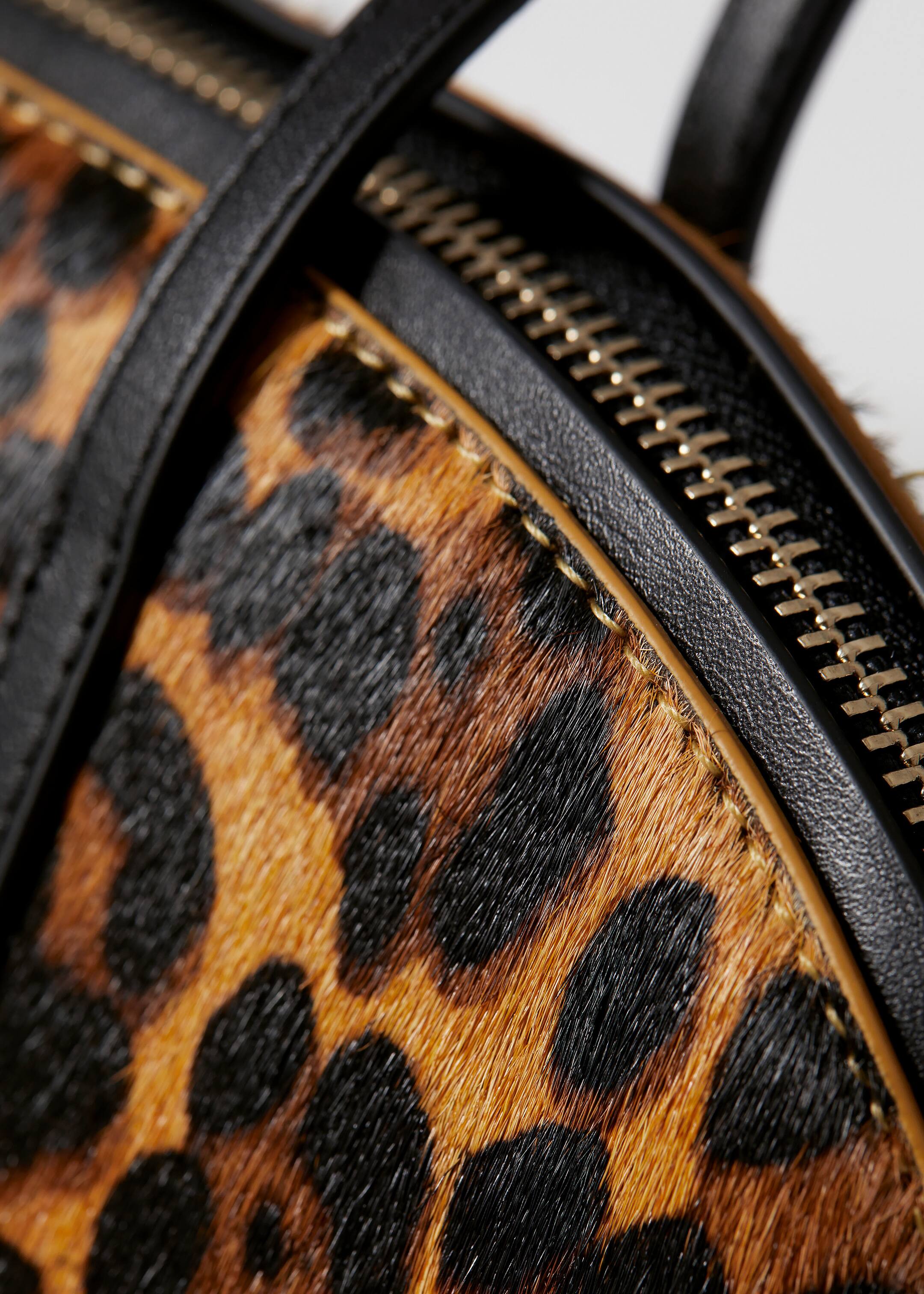 Agrandir l'image: Sac bowling en cuir - Imprimé léopard - FEMME | H&M FR 3