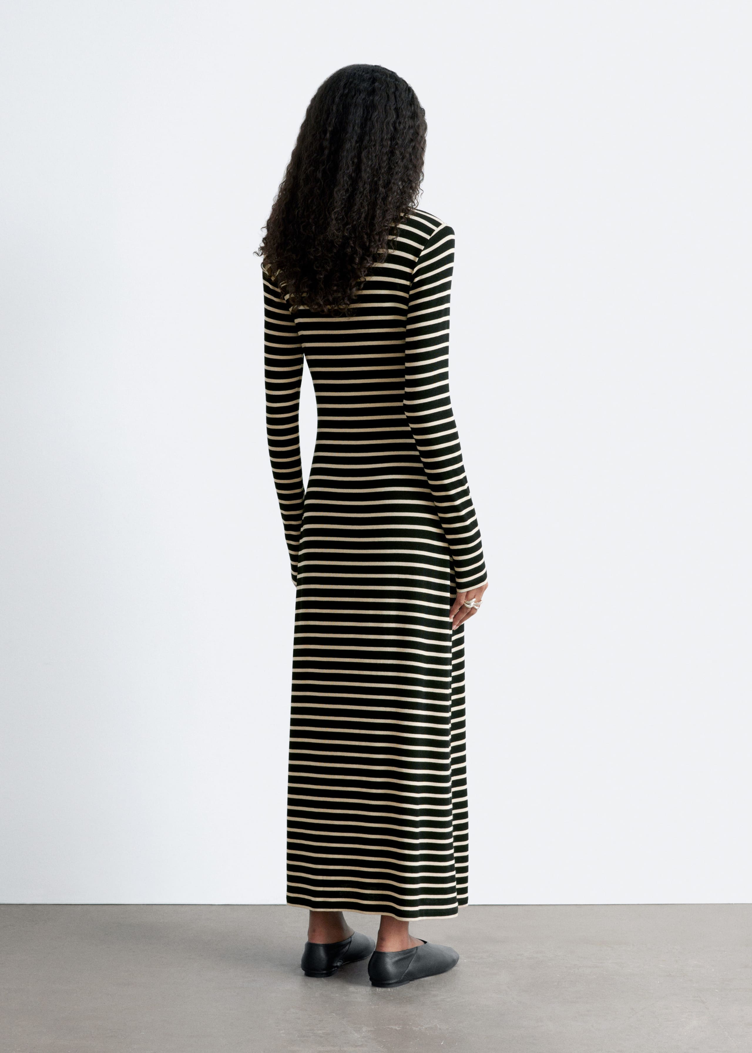 Image of Maxikleid mit Stehkragen