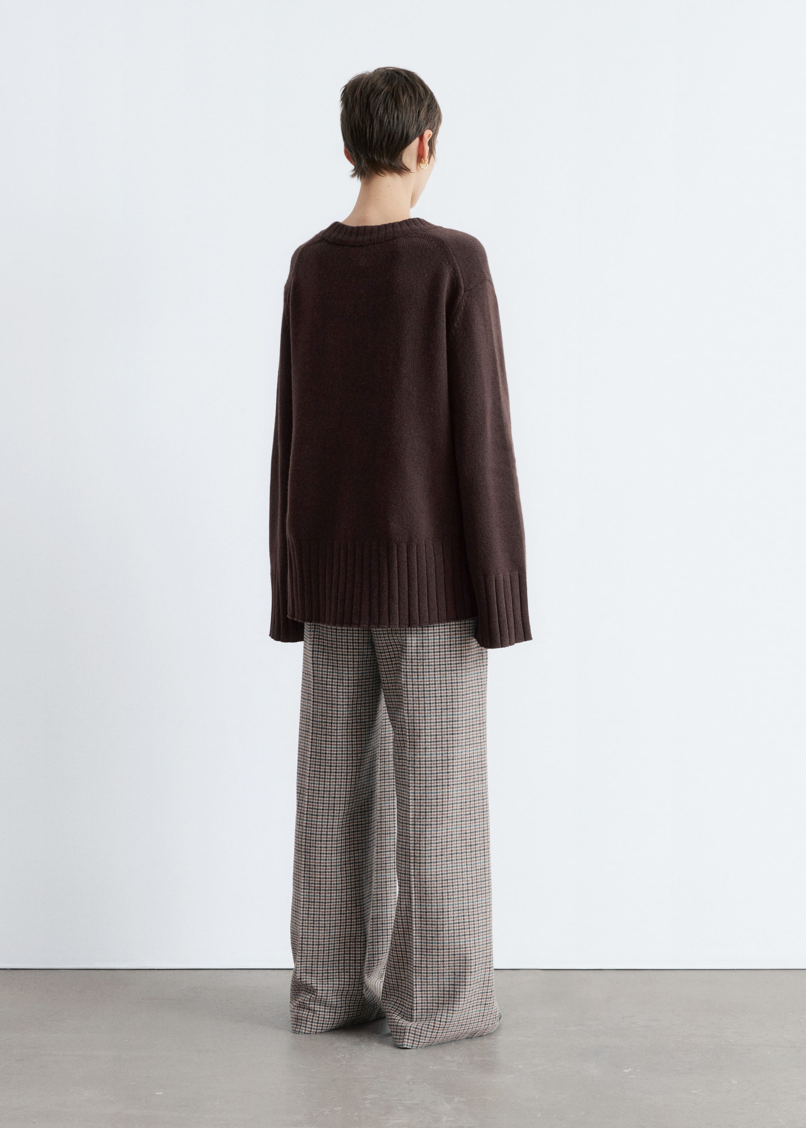 Image of Relaxed Knit Sweater